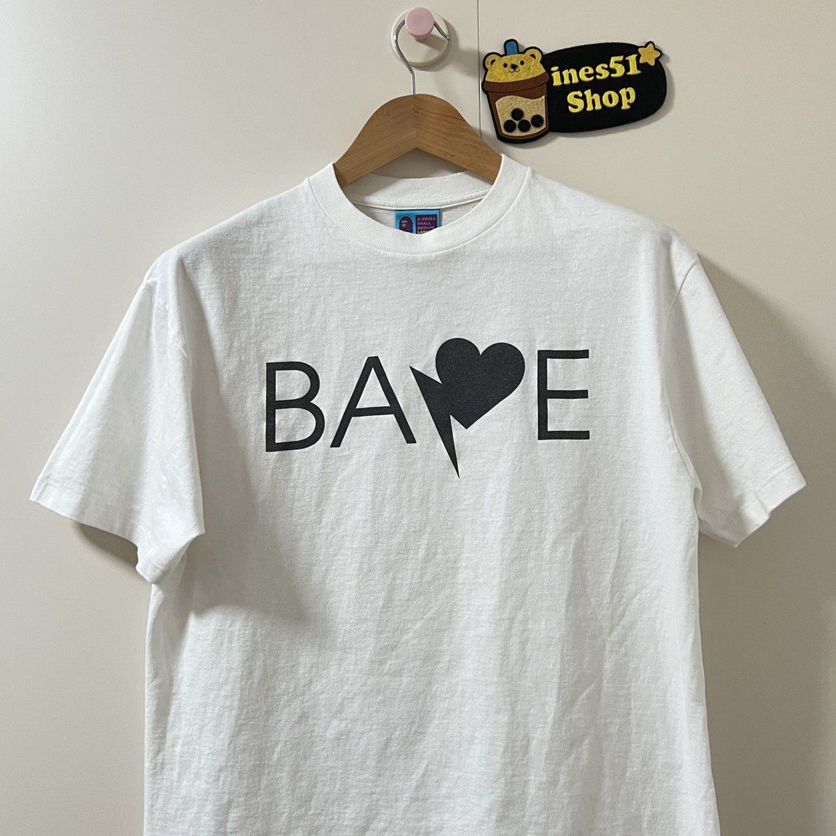 Bape Vintage 90s OG BAPE Oneita Tee Multi Color Logo Size L | Grailed