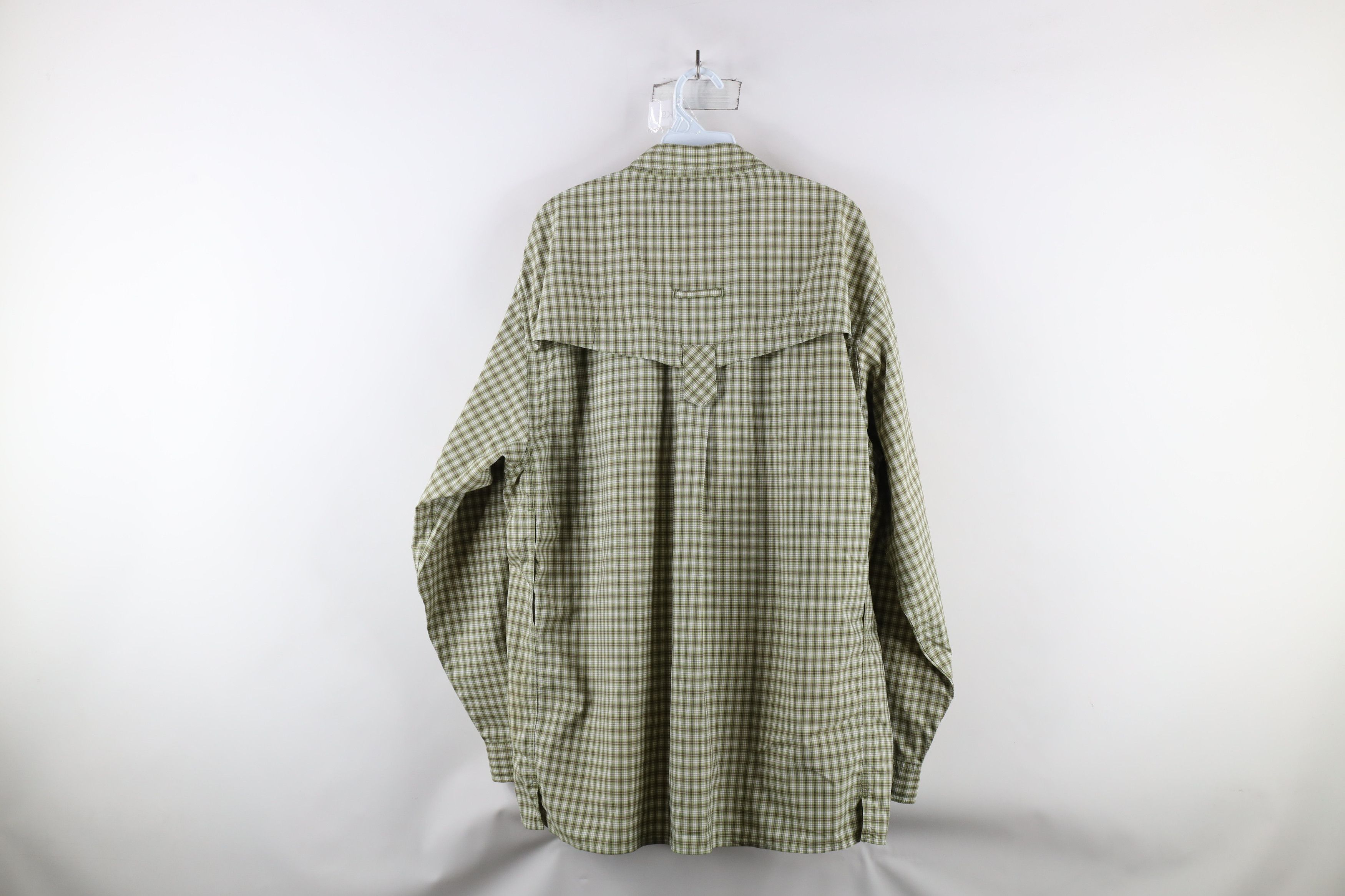 ExOfficio × Vintage ExOfficio Out Double Pocket Collared Button Down Shirt Plaid Size US L / EU 52-54 / 3 - 12 Thumbnail