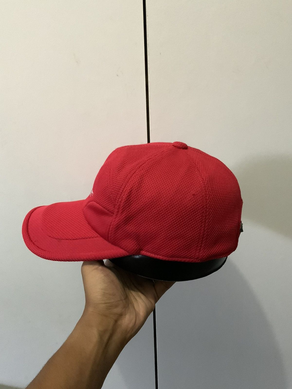 Hat Club Polo Neck Sport Red Logo Hat Size ONE SIZE - 2 Thumbnail
