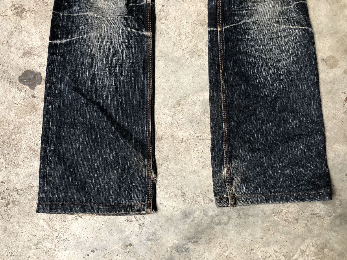 Japanese Brand Nicole Club For Men Flare Denim Jeans Size US 31 - 2 Thumbnail