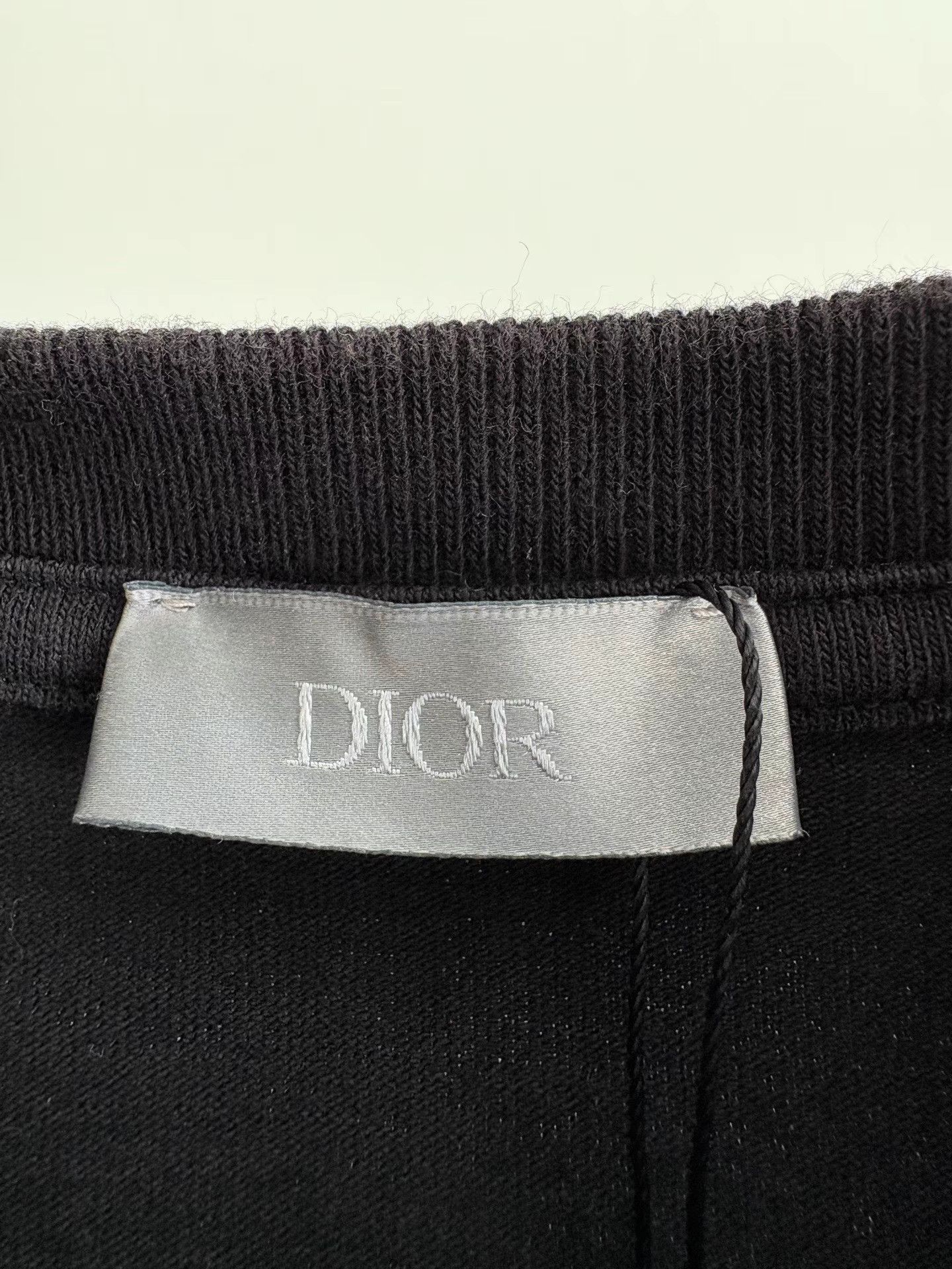 Dior DIOR Black Floral Print Short Sleeve Tee Size US S / EU 44-46 / 1 - 4 Thumbnail