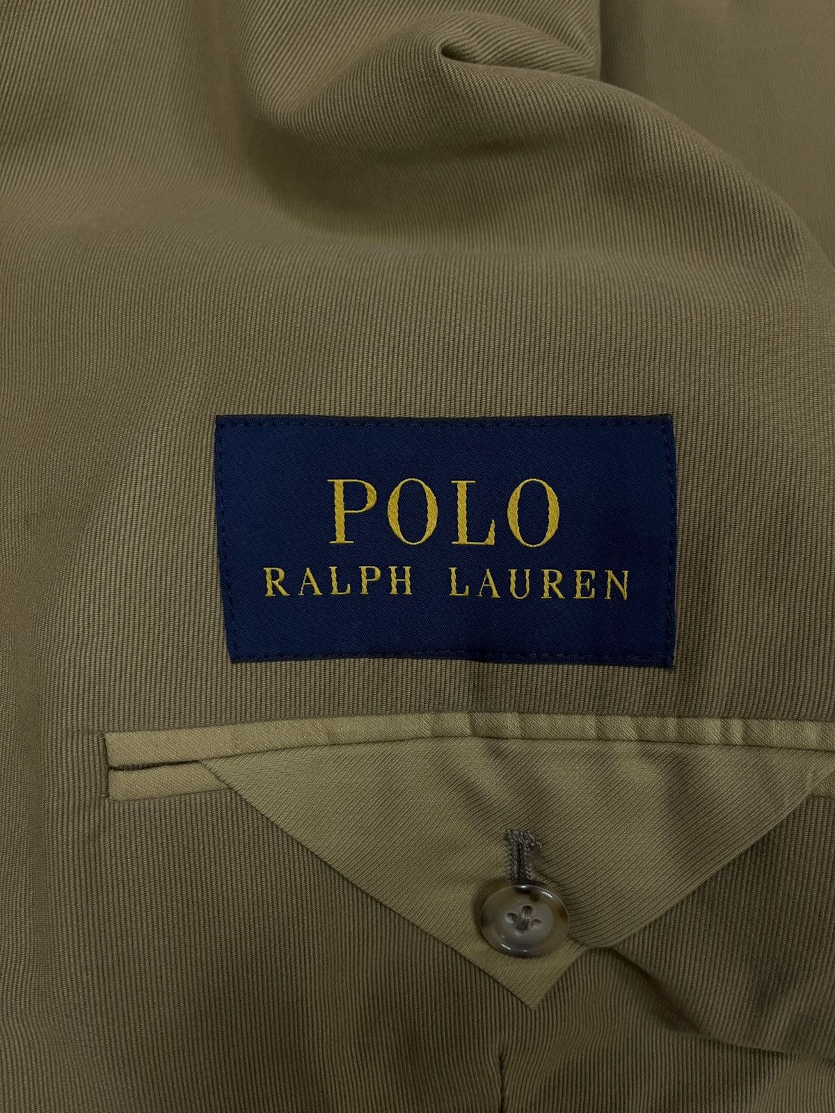 Polo Ralph Lauren Polo Ralph Lauren Cotton Blazer Sport Coat jacket 3 Button Size 44R - 5 Thumbnail