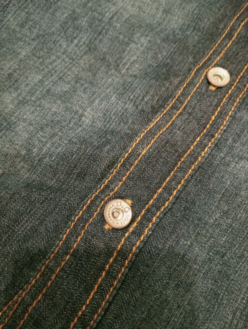 Dolce & Gabbana DOLCE & GABBANA BIG LOGO DENIM SHIRT Size US M / EU 48-50 / 2 - 3 Thumbnail
