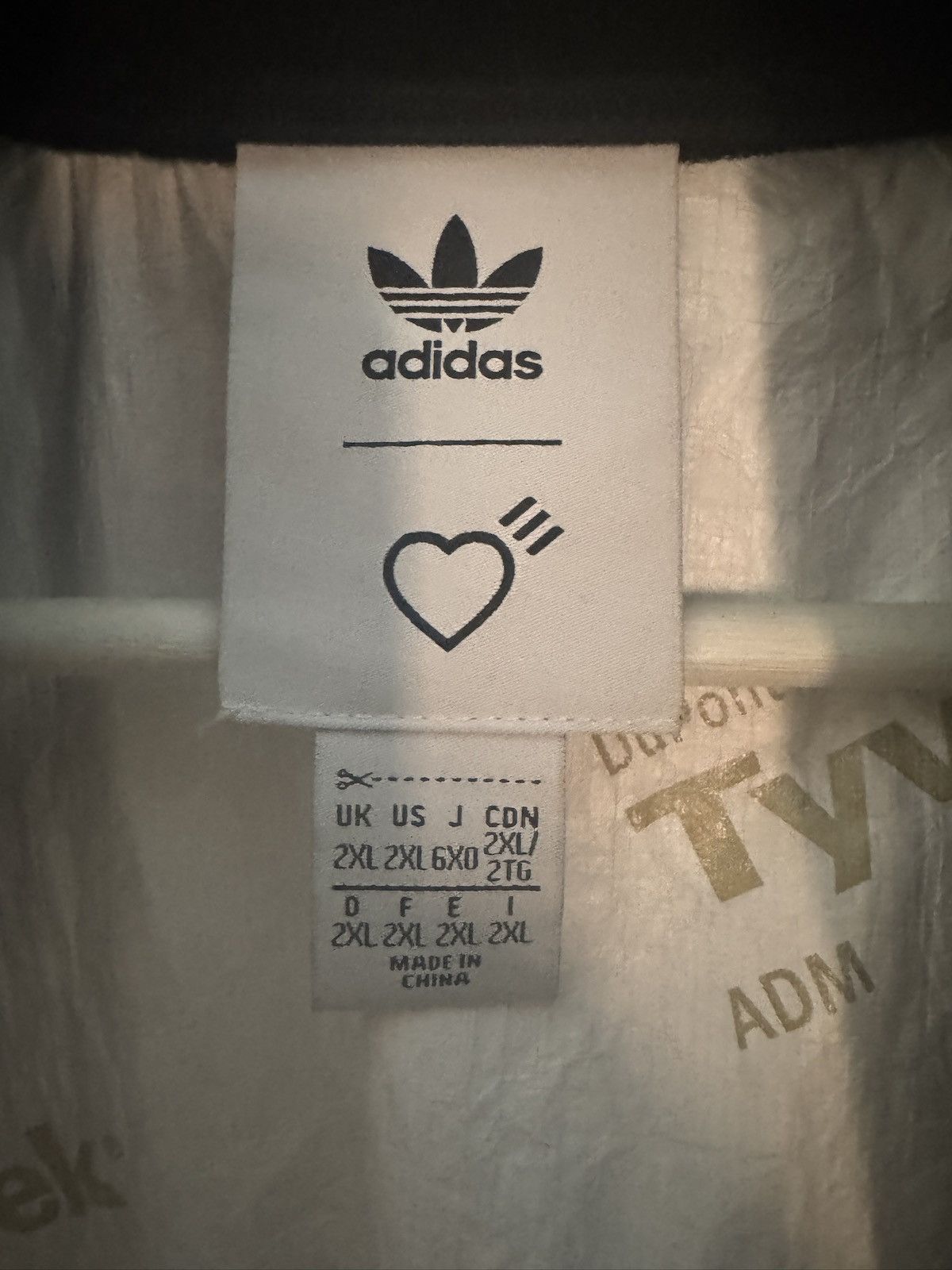 Adidas × Human Made Adidas Originals x Human Made Tyvek Bomber Jacket — XXL Size US XXL / EU 58 / 5 - 6 Thumbnail