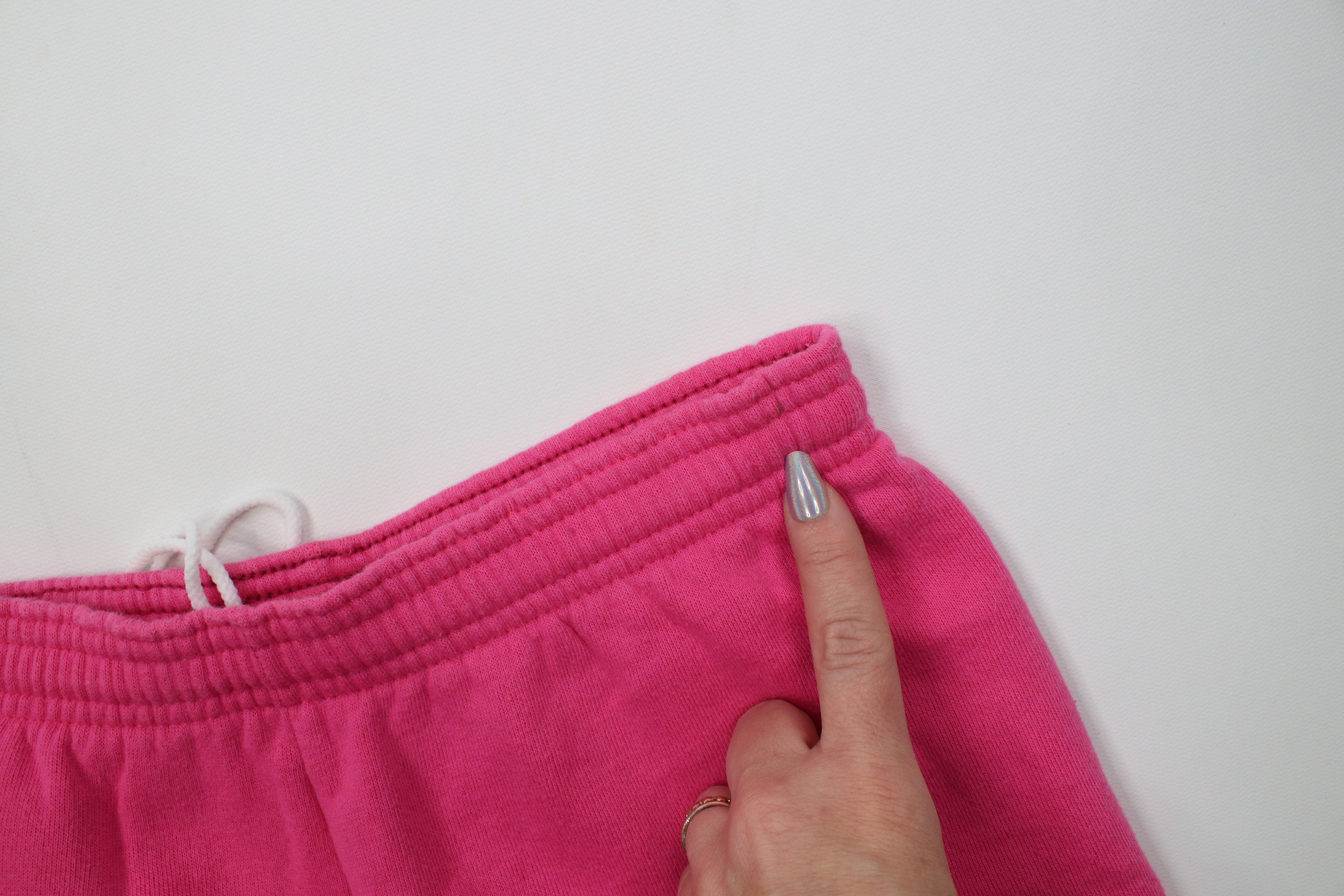 Vintage Vintage 70s 80s Streetwear Sweatpants Joggers Pink USA Size 25" / US 0 / IT 36 - 7 Thumbnail