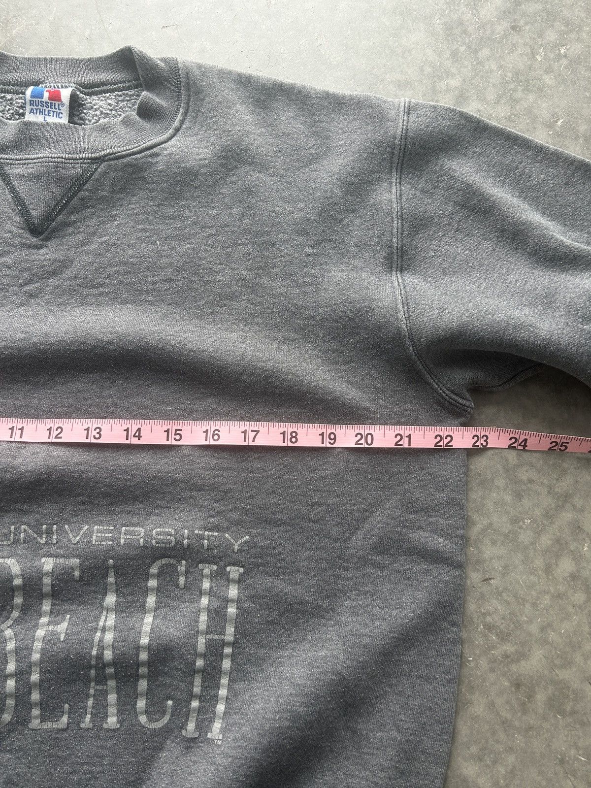 Russell Athletic × Vintage Vintage 90s Russell CSU Long Beach Sweatshirt Size US L / EU 52-54 / 3 - 7 Thumbnail