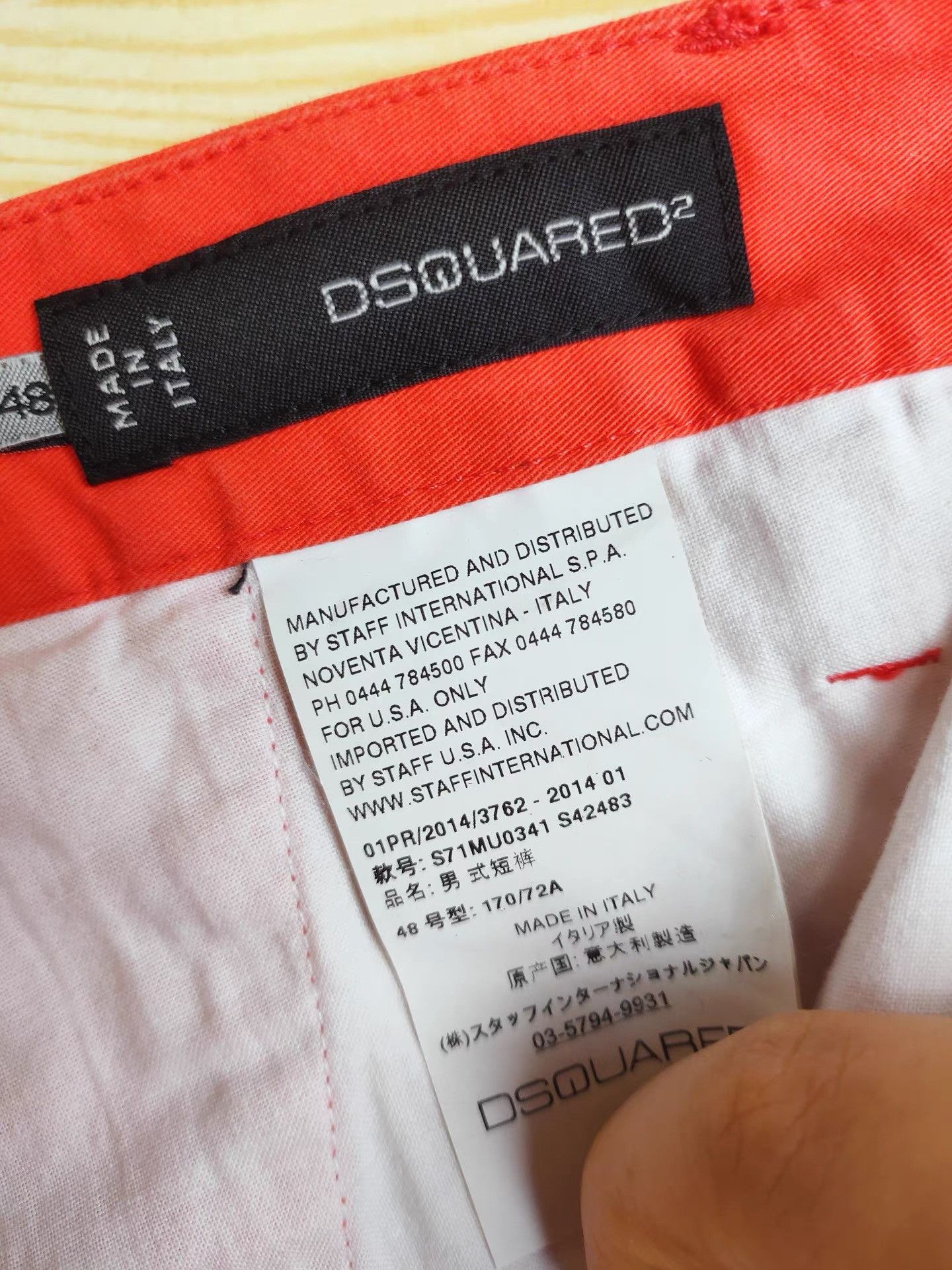 Dsquared2 DSQUARED2 Men's Casual Shorts K29 Size US 32 / EU 48 - 4 Thumbnail