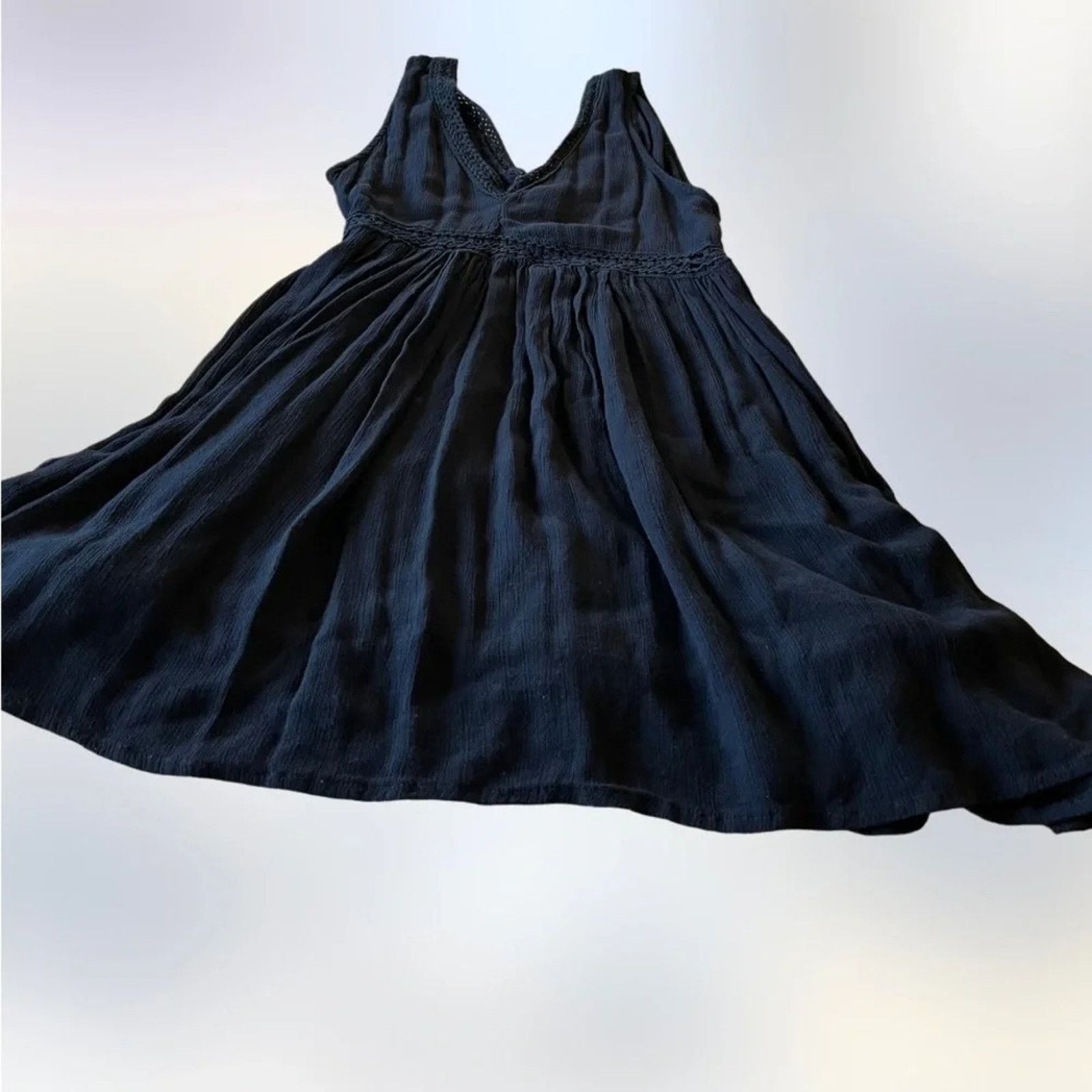 Spoon Spoon black mini dress. It’s 100% rayon/cotton lining, sz S Size S / US 4 / IT 40 - 1 Thumbnail