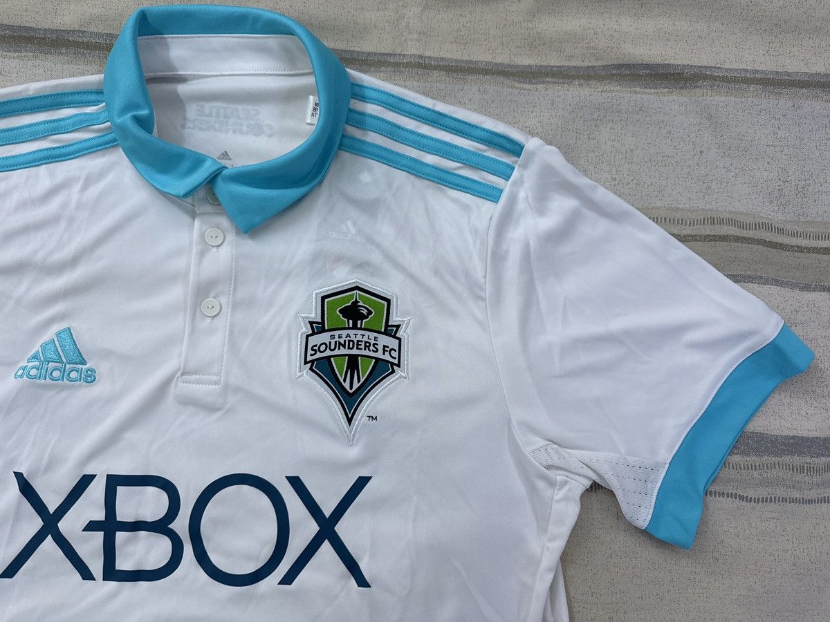 Adidas Adidas Seattle Sounders FC 2017/18 Away Jersey Medium BNWT Size US M / EU 48-50 / 2 - 7 Thumbnail