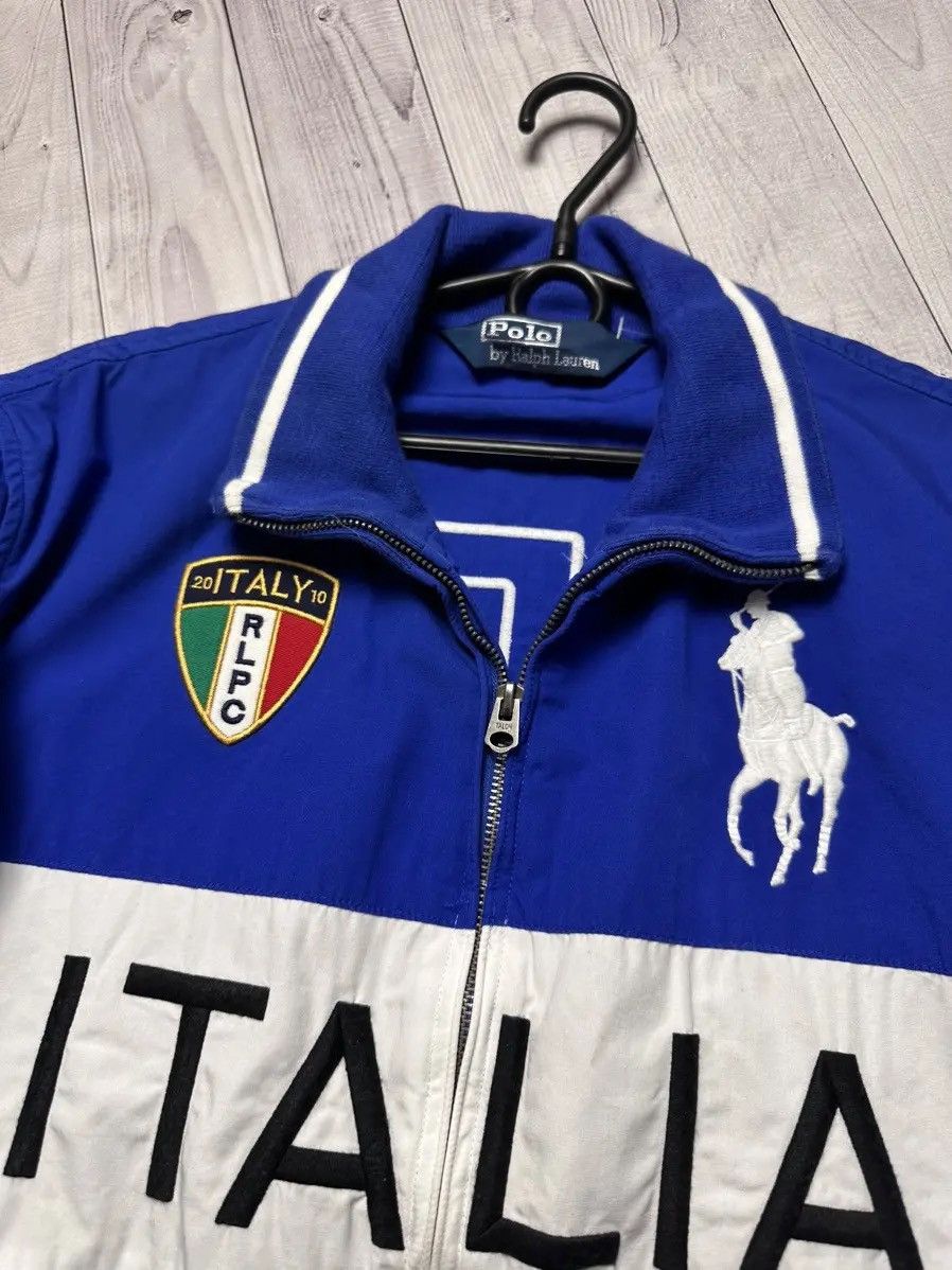 Polo Ralph Lauren Vintage Polo Ralph Lauren jacket Italia big logo number 15 L Size US L / EU 52-54 / 3 - 3 Thumbnail
