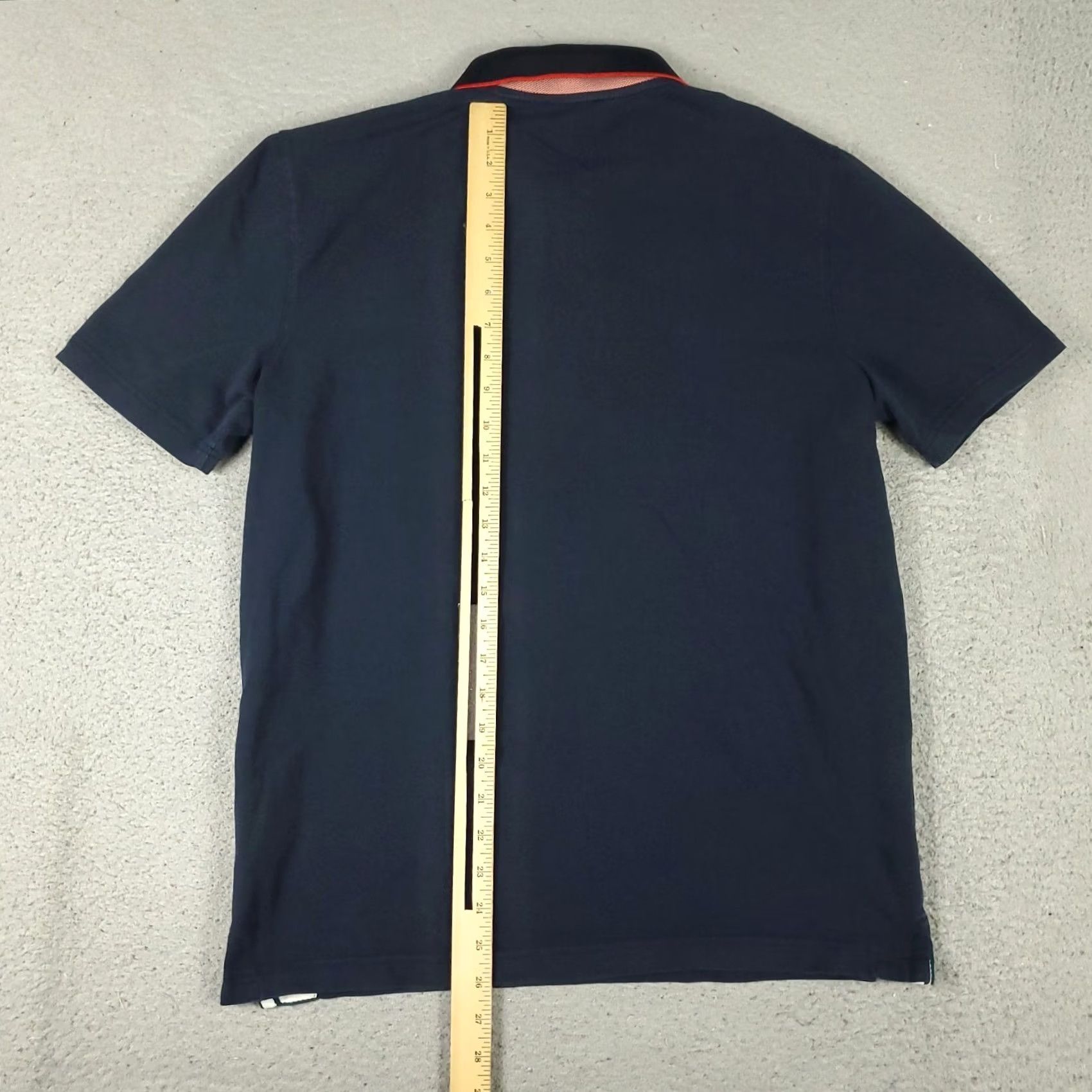 Ted Baker Ted Baker London Polo Shirt Mens Size 3 Navy Blue Short Sleeve Casual Size US S / EU 44-46 / 1 - 3 Thumbnail