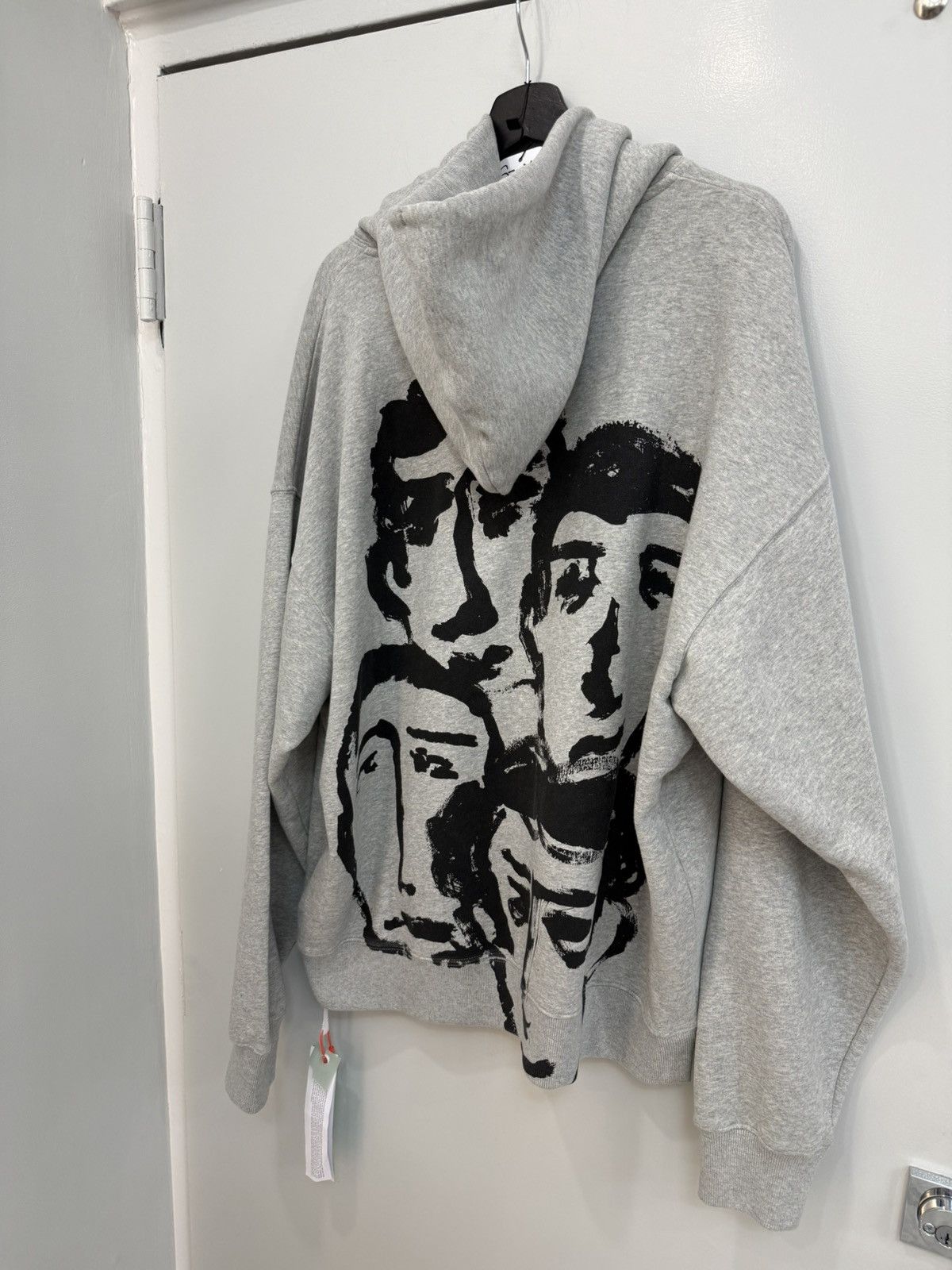 Off-White Off-White Grey Hoodie Size US XL / EU 56 / 4 - 6 Thumbnail