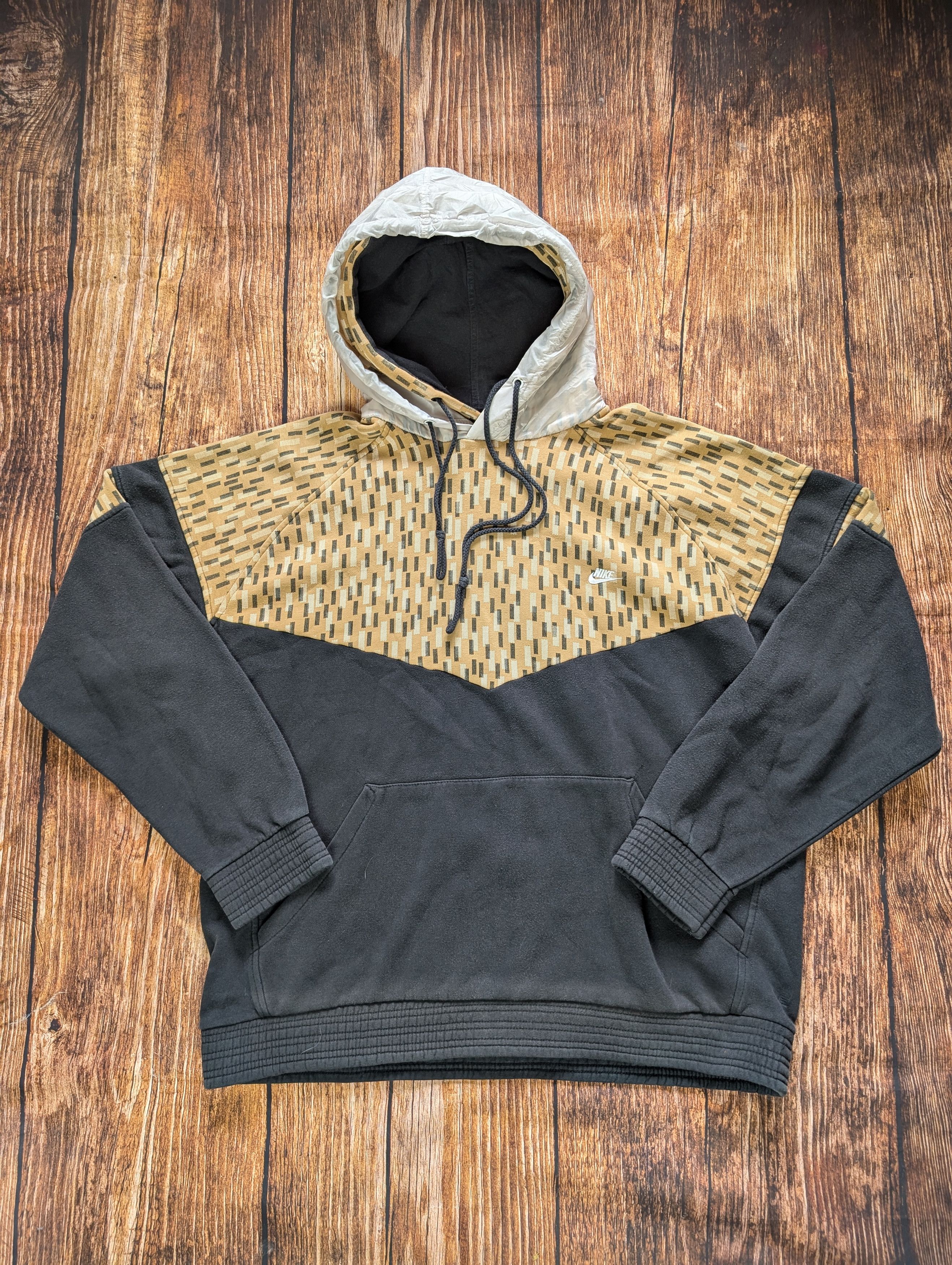 Nike × Vintage Vintage Nike collector hoodie limited edition grey tab Size US XL / EU 56 / 4 - 2 Thumbnail