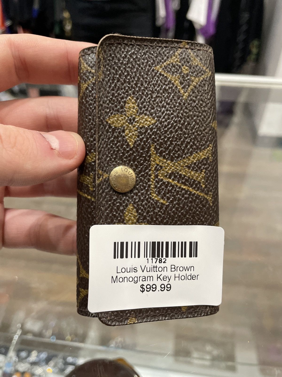 Louis Vuitton Louis Vuitton Brown Monogram Key Holder Size ONE SIZE - 1 Thumbnail