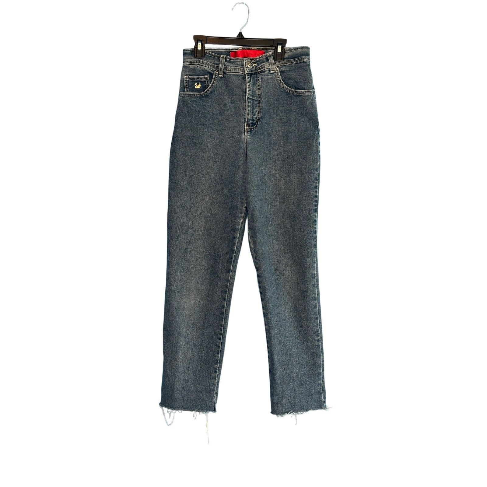 Gloria Vanderbilt Gloria Vanderbilt blue cuffed mom jeans size 6 Size 28" / US 6 / IT 42 - 8 Thumbnail