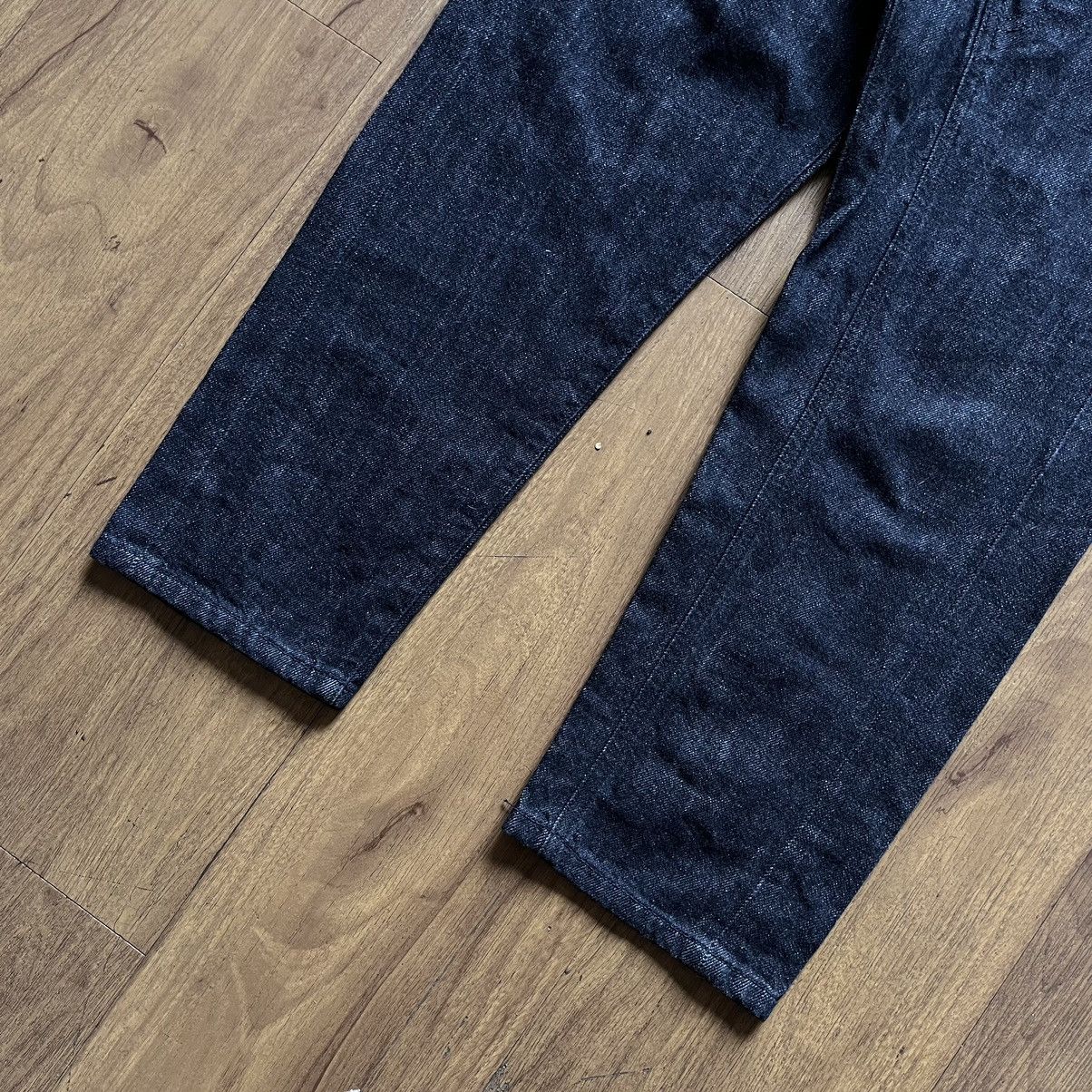 14th Addiction × Japanese Brand × Zucca Cabane de Zucca Asymetric Ten Button Denim Pants Size US 29 - 5 Thumbnail