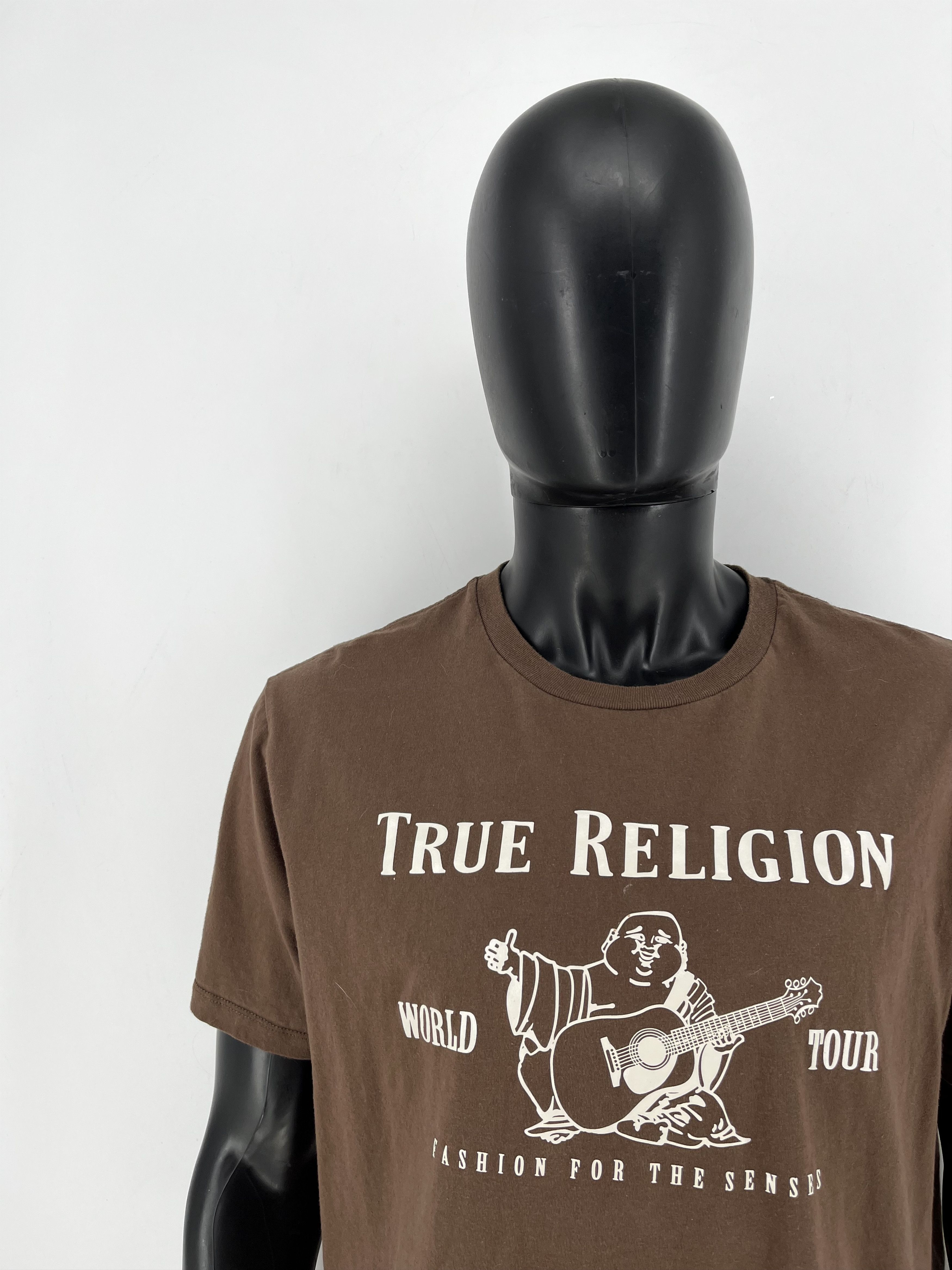 Japanese Brand True Religion Big Buddha Chief Keef Style Rap T Shirt Size US XL / EU 56 / 4 - 7 Thumbnail