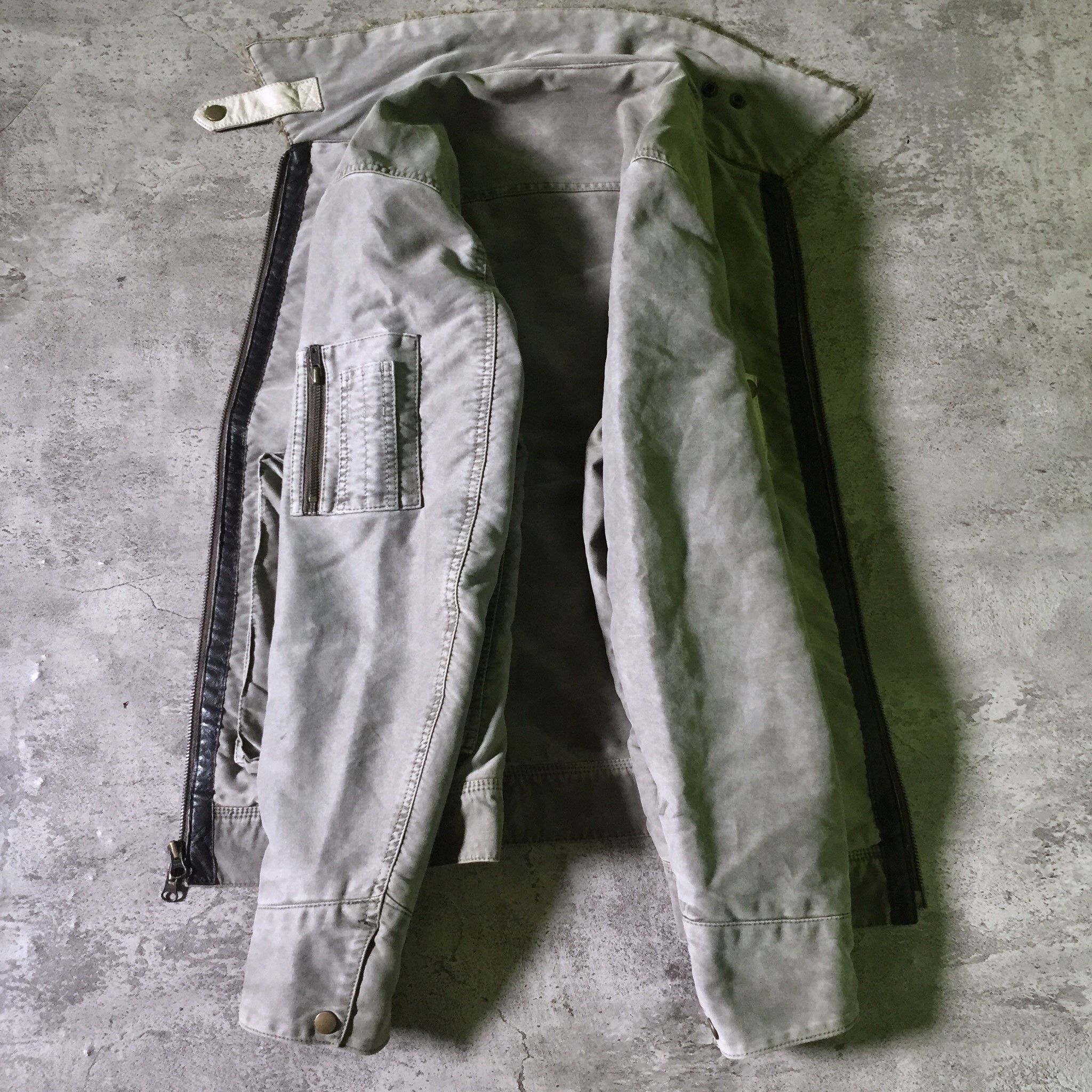 If Six Was Nine Jackrose Fur Stone Wash Avant Garde Jacket Japanese Size US M / EU 48-50 / 2 - 5 Thumbnail