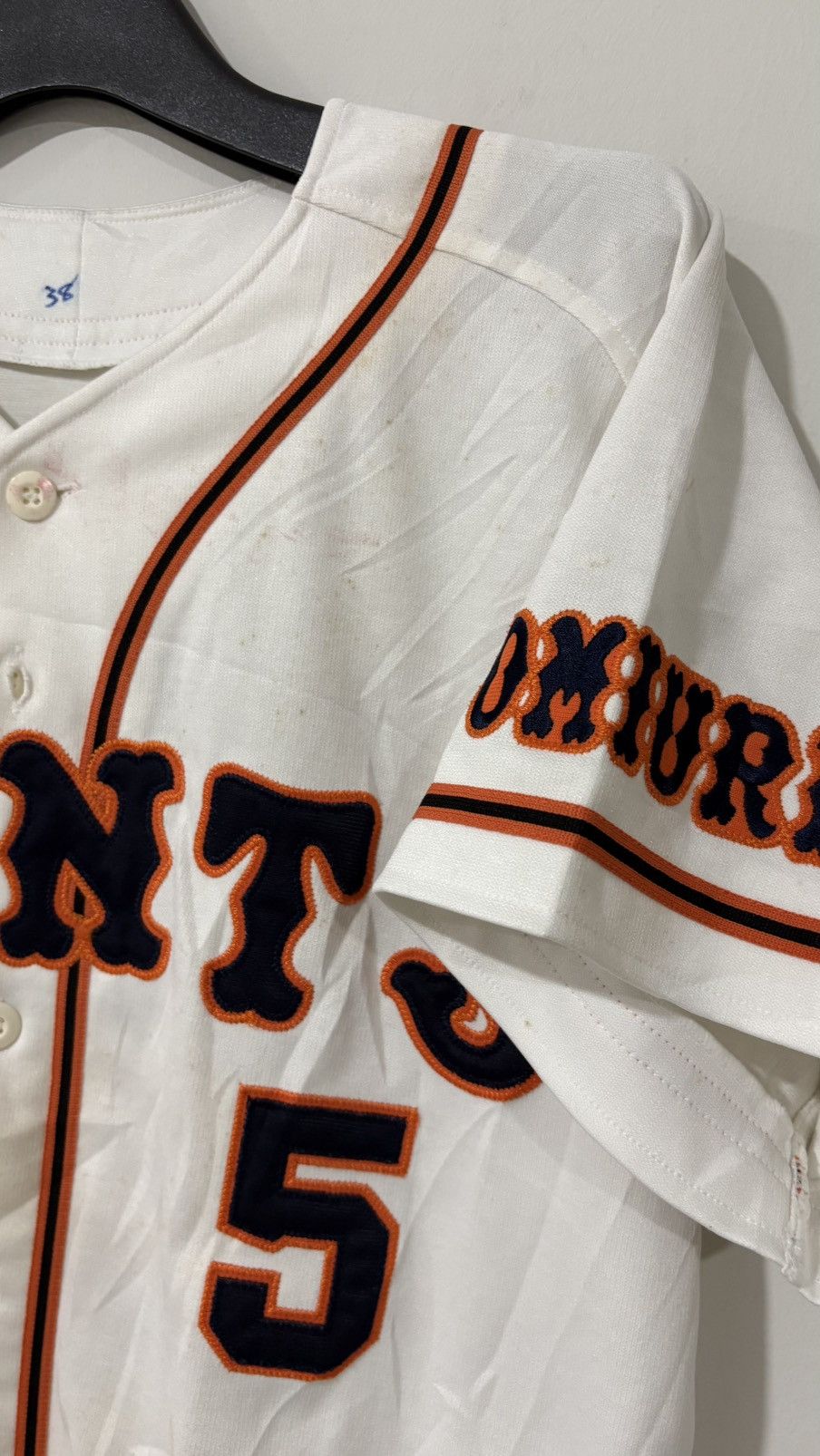 Japanese Brand Yomiuri tokyo giants japan baseball team #5 Kiyohara Size US M / EU 48-50 / 2 - 4 Thumbnail