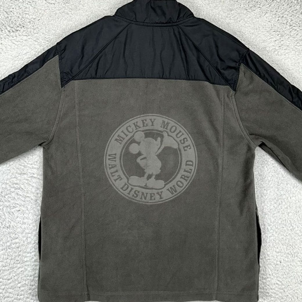 Disney Disney Parks Walt Disney World Mickey Gray Fleece Jacket Mens Small Quarter Zip Size US S / EU 44-46 / 1 - 3 Thumbnail