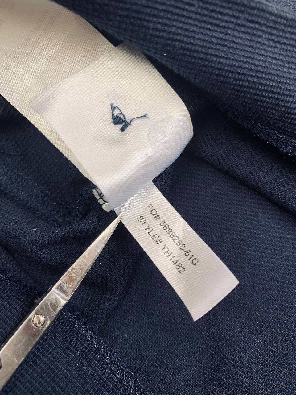 Lacoste Lacoste Sport Men's Navy Blue Polo Shirt White Trim Collar Size US M / EU 48-50 / 2 - 17 Thumbnail