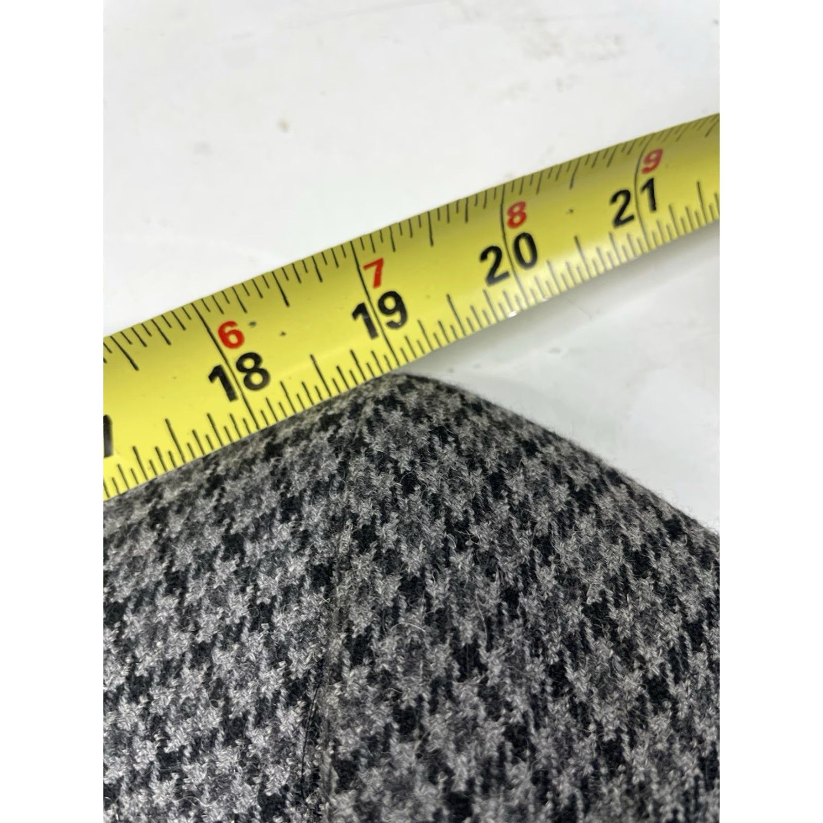 Paul Stuart PAUL STUART Plaid Houndstooth Wool Tweed Suit 43-37 Long Jacket Pants Men Gray/Multi 2 Piece Long Regular Canada Size 46R - 7 Thumbnail