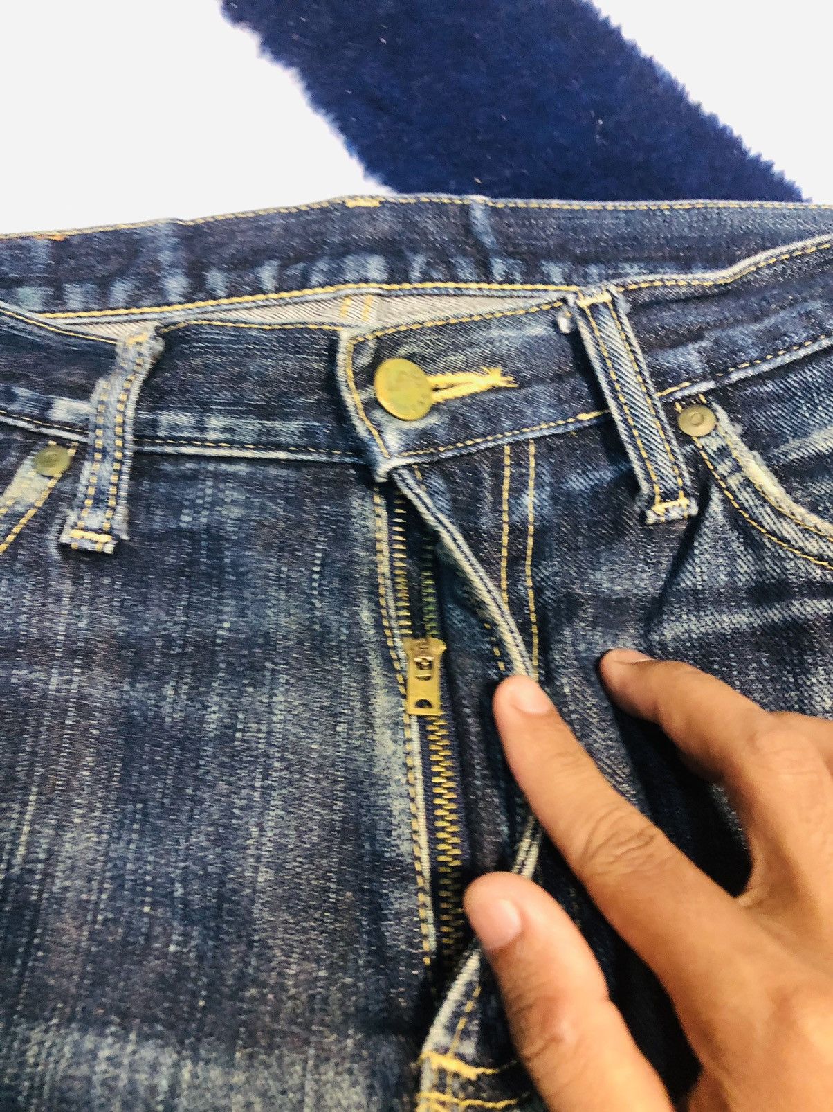 Lee Lee Distressed Jeans (1) Size US 30 / EU 46 - 10 Thumbnail