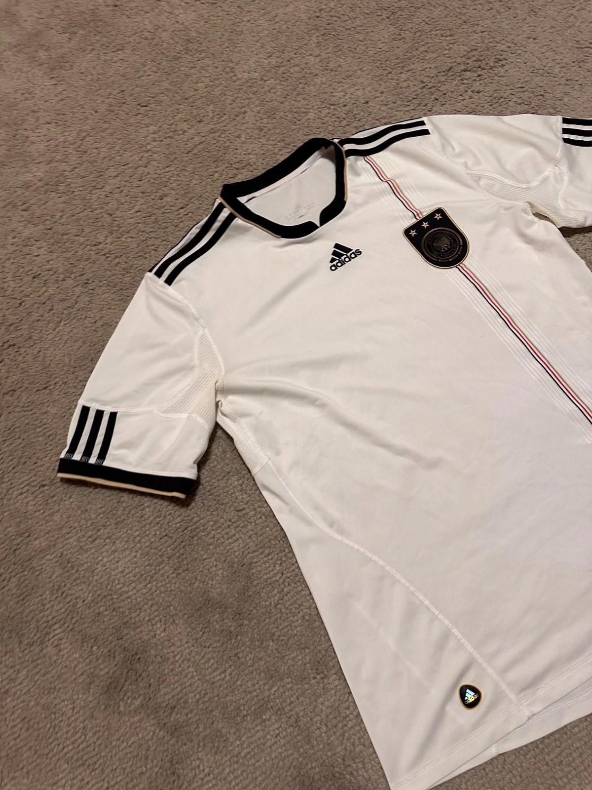 Adidas GERMANY 2010 2012 TEAM HOME FOOTBALL SHIRT SOCCER JERSEY Size US XL / EU 56 / 4 - 3 Thumbnail
