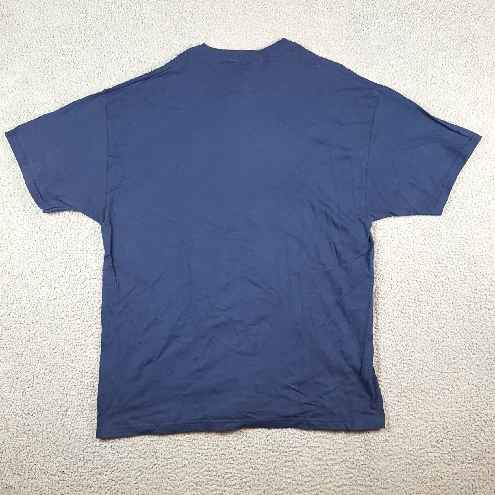 Hanes VINTAGE Honolulu Hawaii T Shirt XL Hanes Crew Neck Short Sleeve Blue 90s Rainbow Beach Palm Tree Size US XL / EU 56 / 4 - 6 Thumbnail