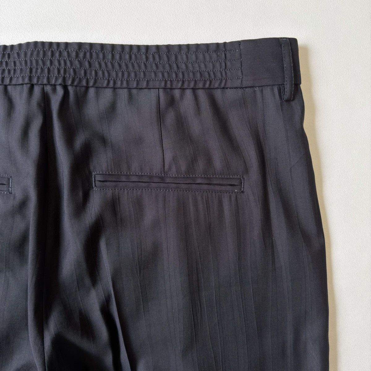 Our Legacy Black Experienced Viscose ‘Sailor Trousers’ Size US 34 / EU 50 - 14 Thumbnail