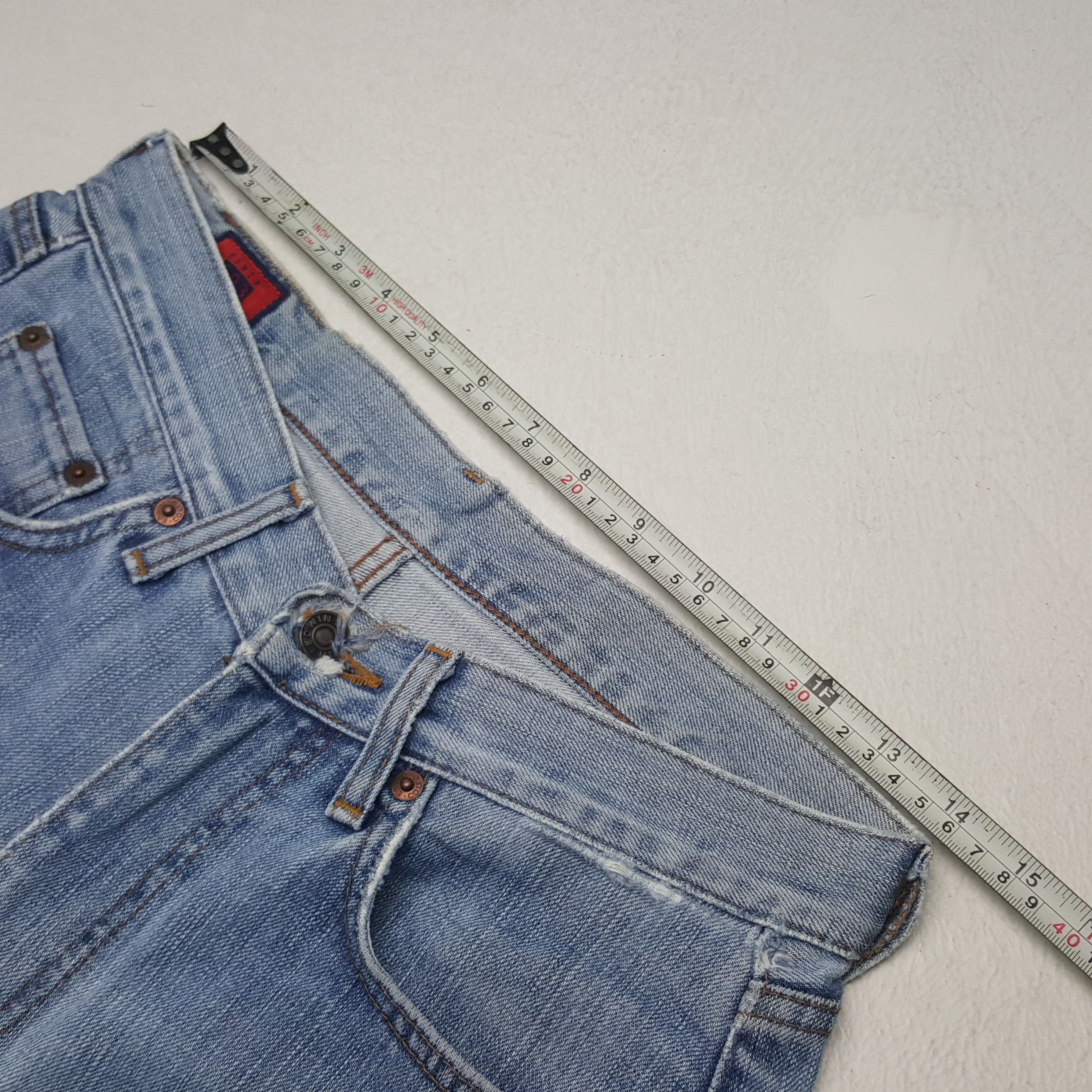 Edwin × Vintage Vintage Edwin Japanese Distressed Style Denim Jeans Size US 28 / EU 44 - 7 Thumbnail