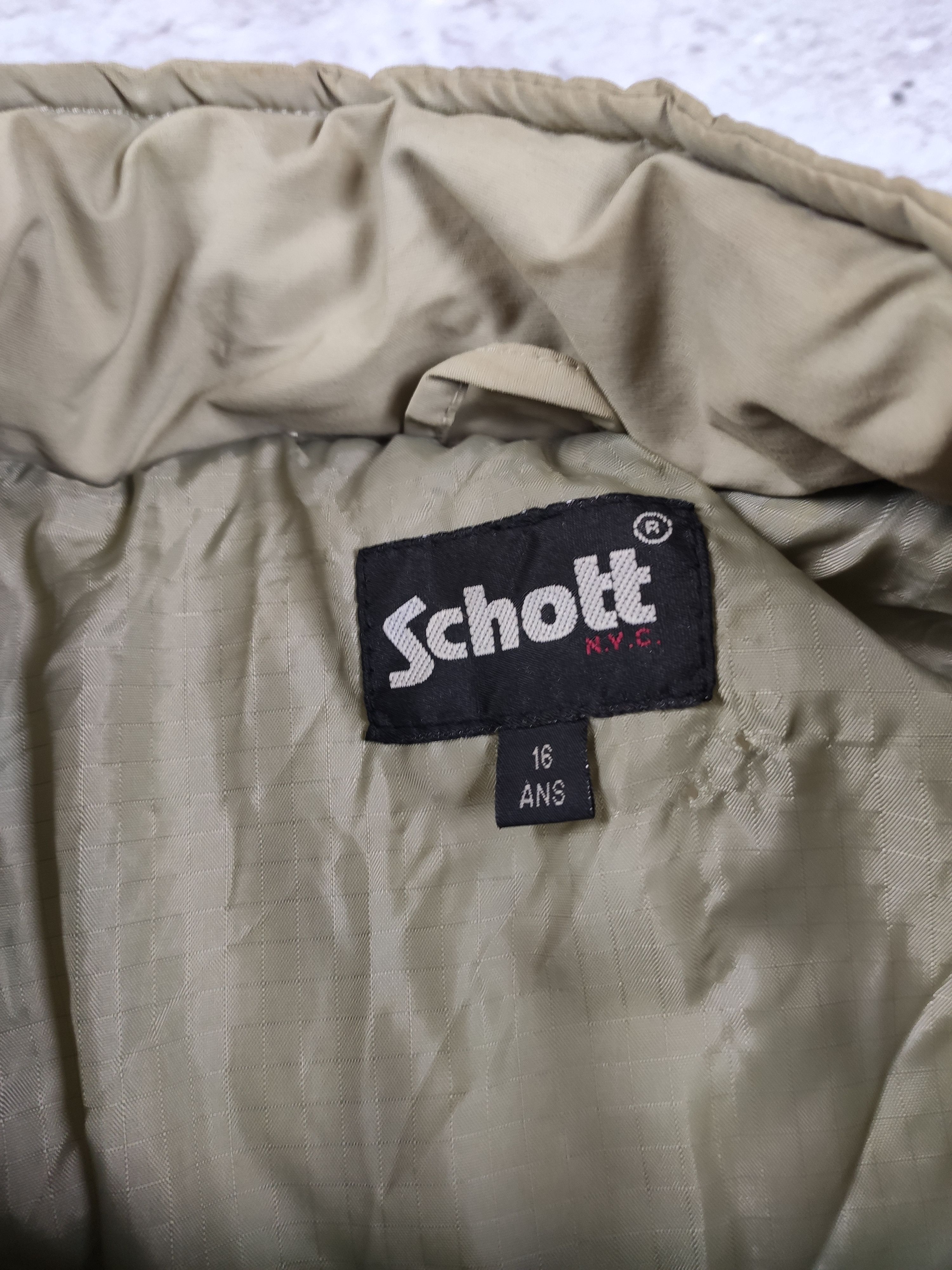Schott × Vintage Vintage Schott USA down jacket Size US M / EU 48-50 / 2 - 11 Thumbnail