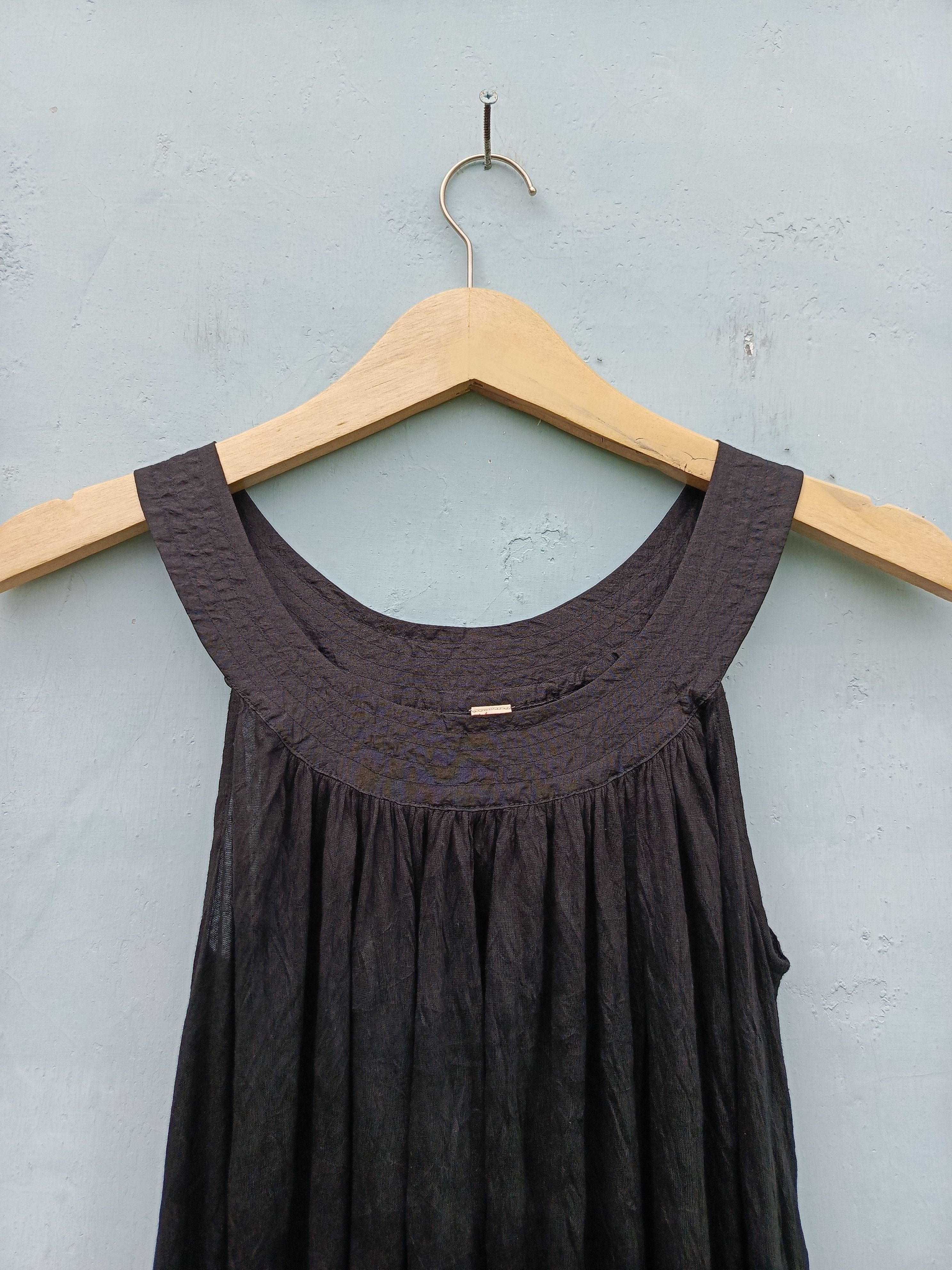 Designer × Japanese Brand Black Sleeveless top Size M / US 6-8 / IT 42-44 - 2 Thumbnail