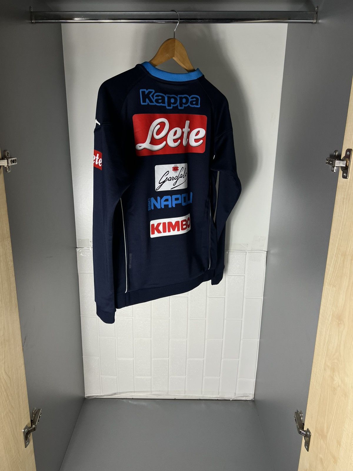 Kappa VINTAGE KAPPA FC NAPOLI ITALY RETRO SOCCER JERSEY Y2K 90s Size US S / EU 44-46 / 1 - 21 Thumbnail