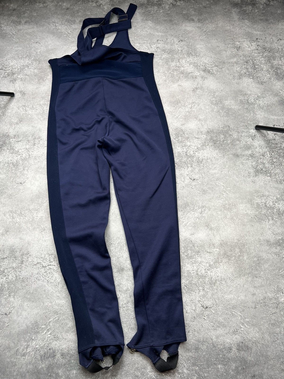 Adidas Vintage 80s Adidas West Germany Blue Navy Sweatpants Size US 30 / EU 46 - 7 Thumbnail