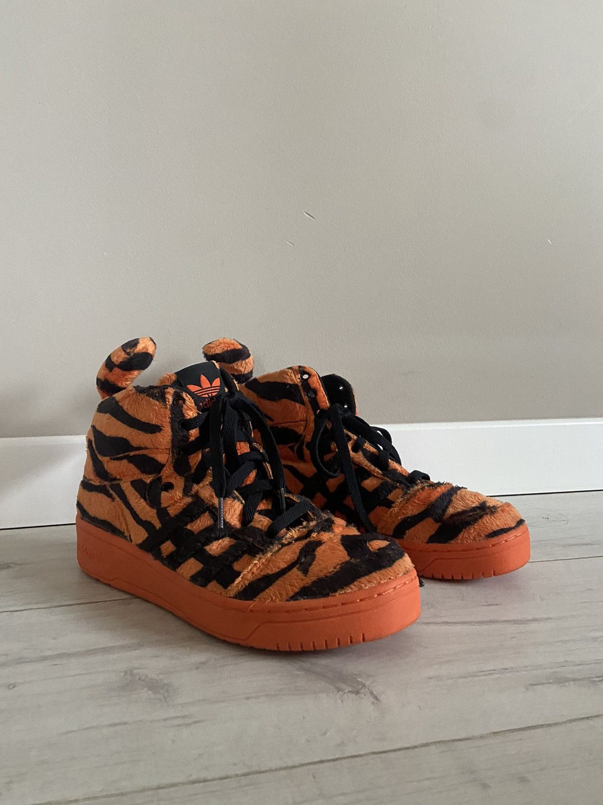 adidas gazelle silver green womens Jeremy Scott x adidas 2014 Nizza Hi “Forest Green” Sneakers – único13 main image 0