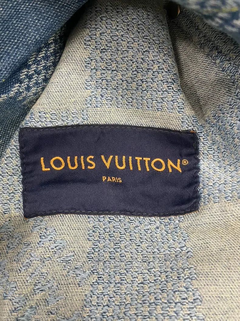 Louis Vuitton Louis Vuitton 24 Fei-Dong Blue Denim Jacket Size US M / EU 48-50 / 2 - 6 Thumbnail