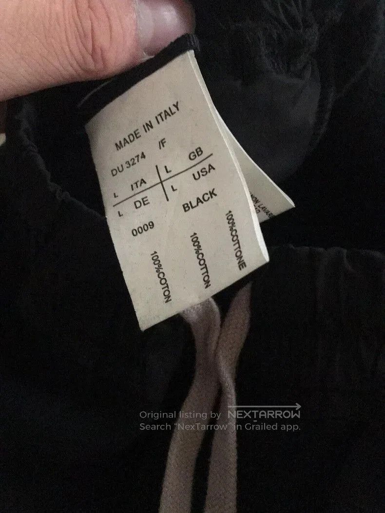 Rick Owens Rick Owens RO Drop. Size US 32 / EU 48 - 4 Thumbnail