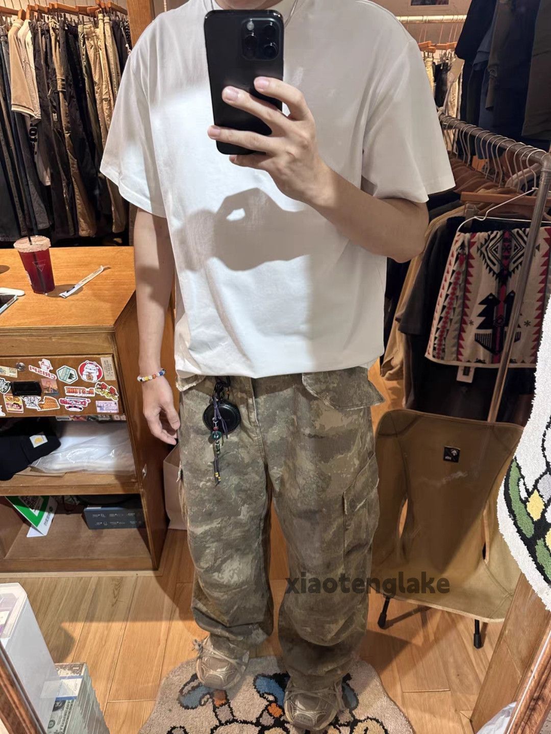 Designer × Japanese Brand × Vintage Utility washed faded punk grunge camo cargo pants Size US 34 / EU 50 - 6 Thumbnail