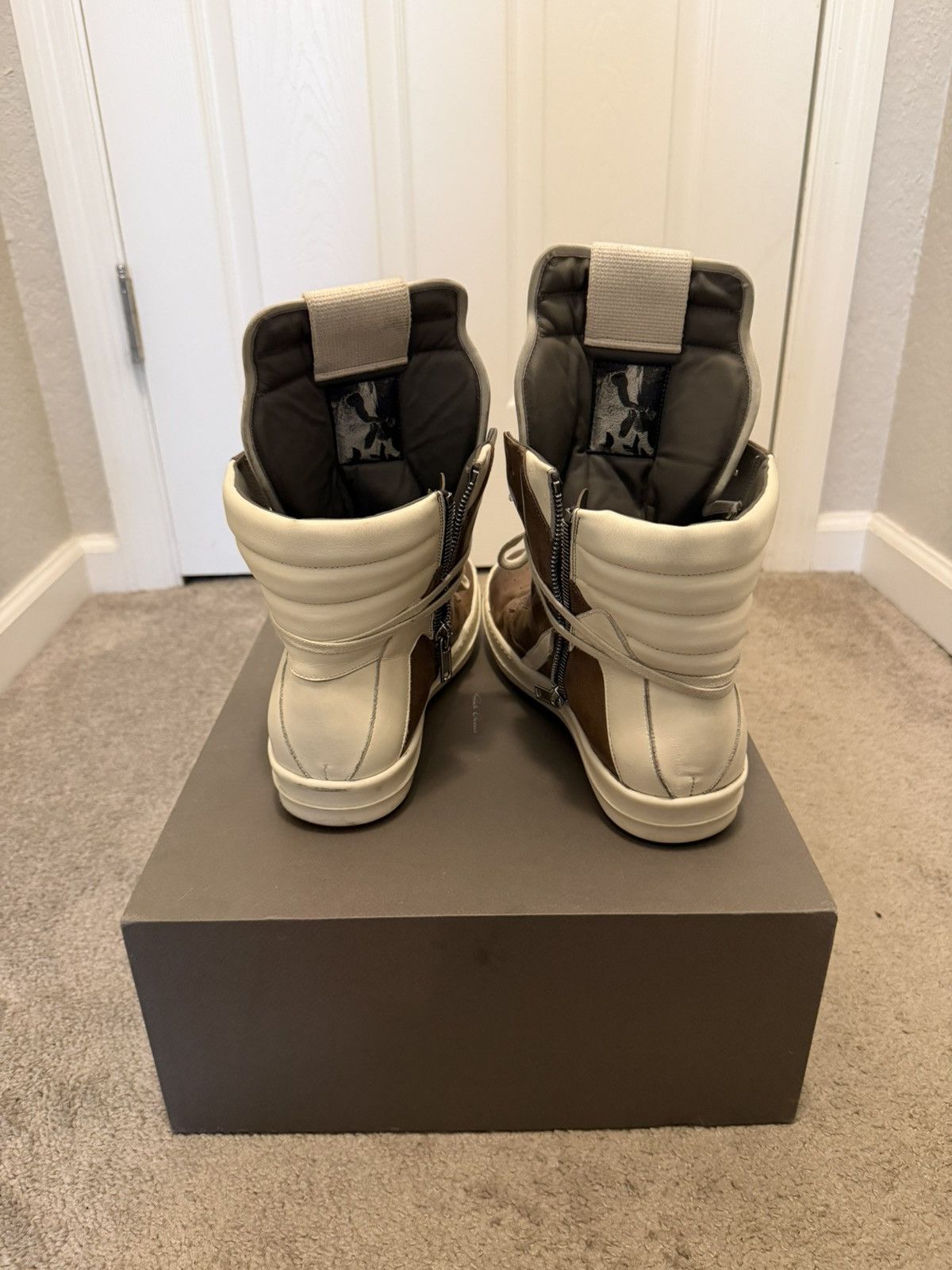 Rick Owens Rick Owens Geobaskets Size US 11 / EU 44 - 4 Thumbnail
