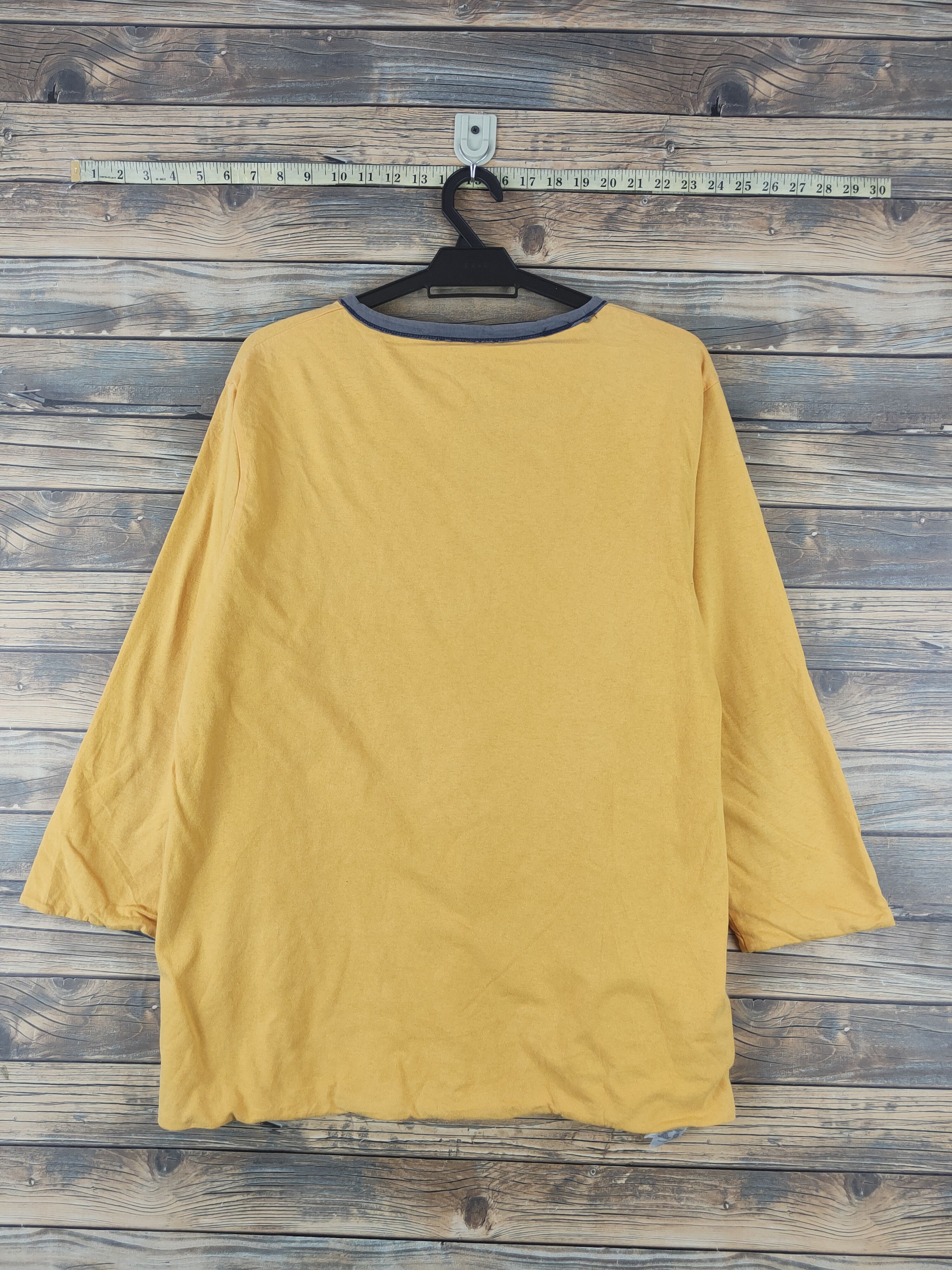 Champion DL Champion USNA reversable vintage Yellow shirt #781 Size US L / EU 52-54 / 3 - 8 Thumbnail