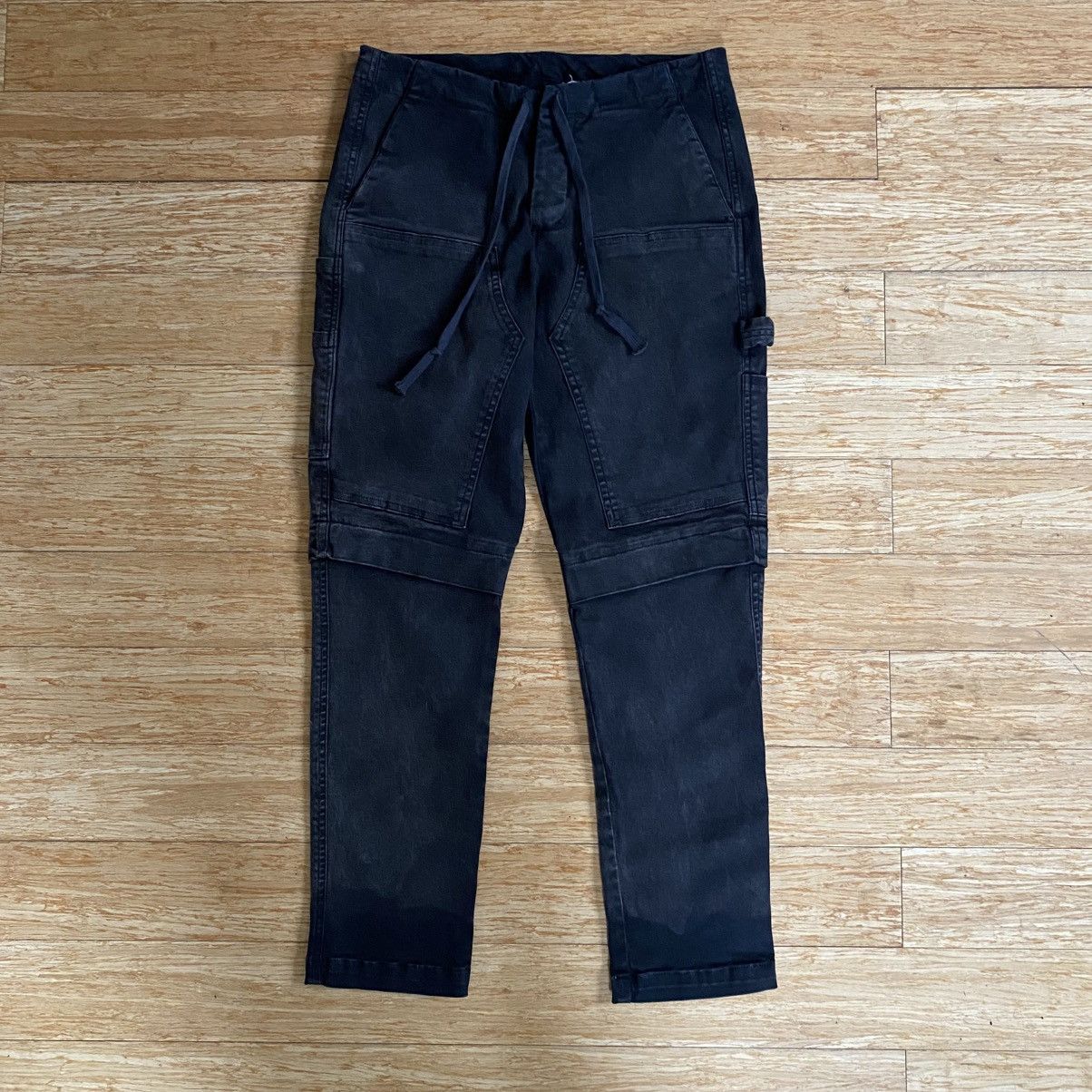GREG LAUREN Men's Cotton Tux Lounge Pants