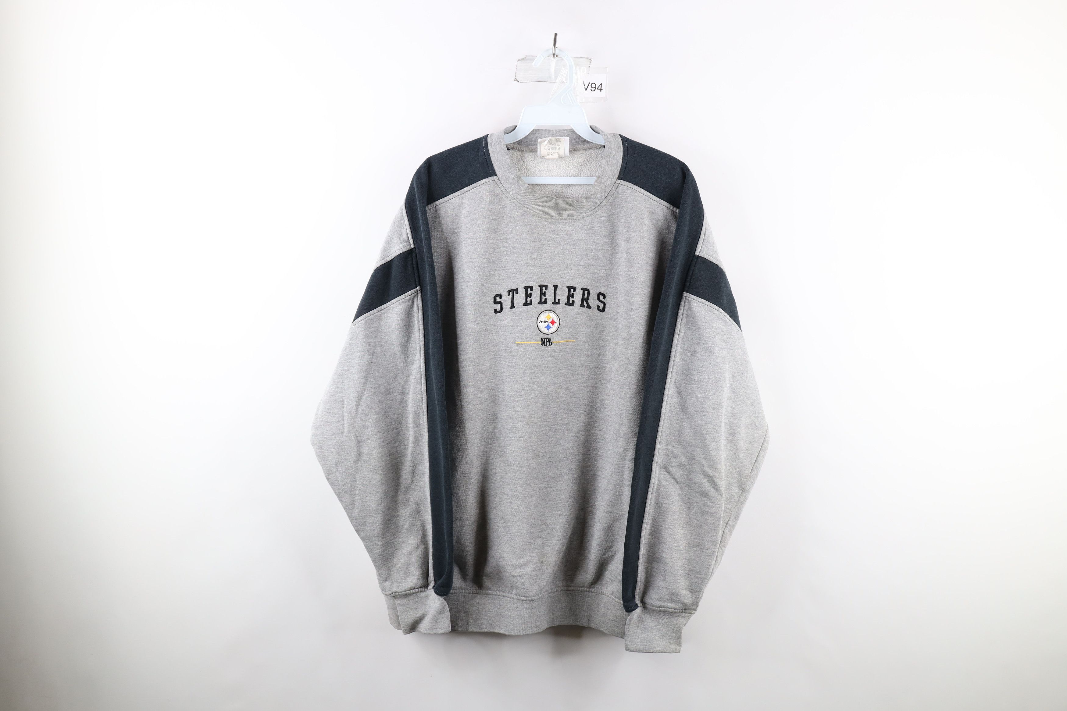 Vintage Vintage Spell Out Pittsburgh Steelers Football Sweatshirt Size US XL / EU 56 / 4 - 1 Thumbnail