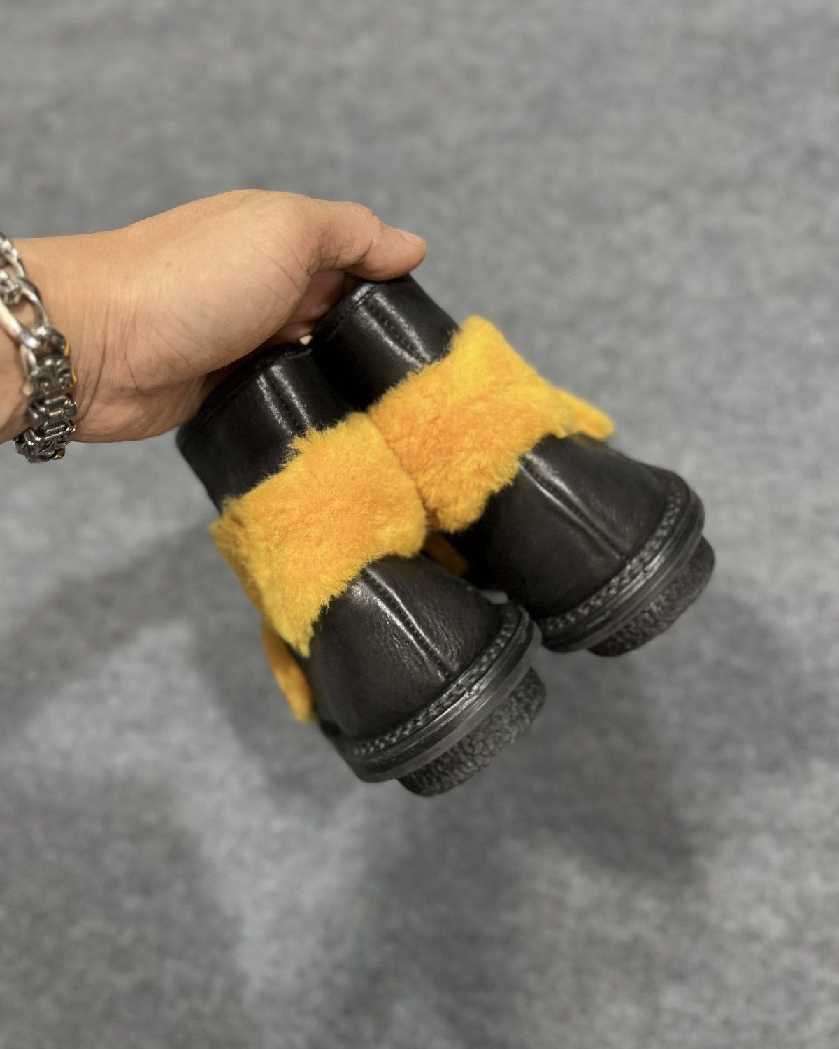 Trippen Trippen Spock_f Black-yellow boot shoes Size US 8 / EU 41 - 6 Thumbnail