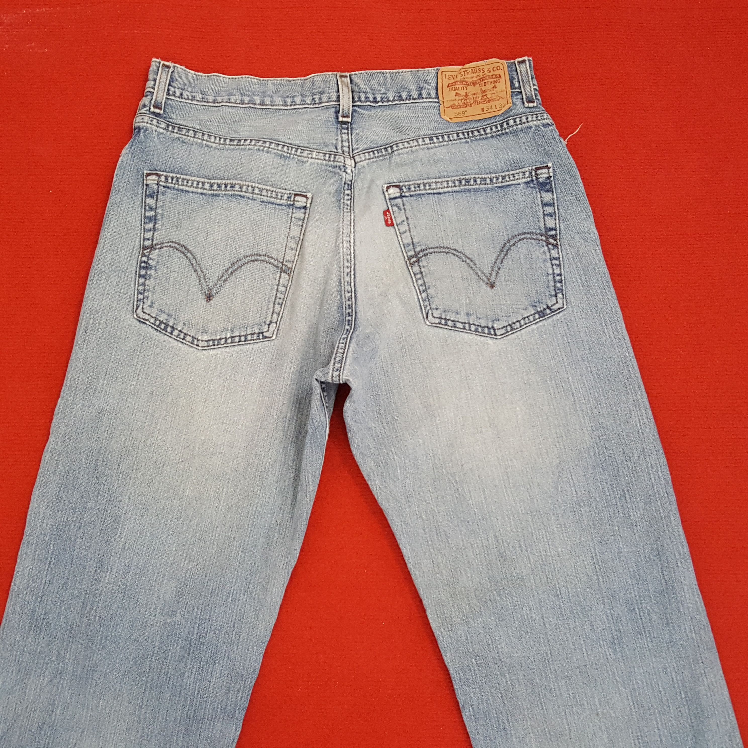 Levi's × Vintage Levis Streetwear Style Distressed Jeans Size US 34 / EU 50 - 2 Thumbnail