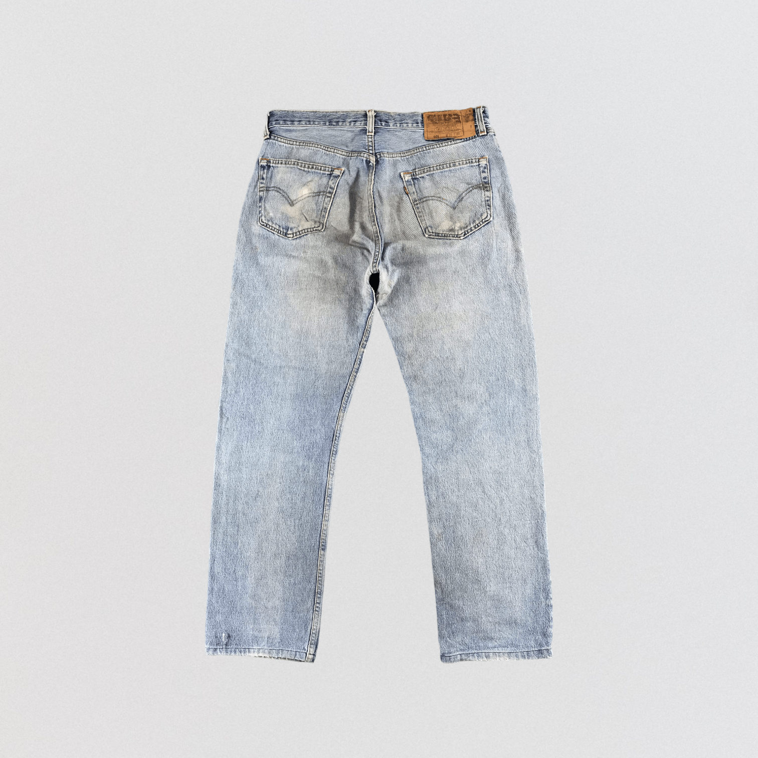 Levi's × Vintage Vintage 90s Levis 501 Jeans-JM346 Size US 35 - 3 Thumbnail