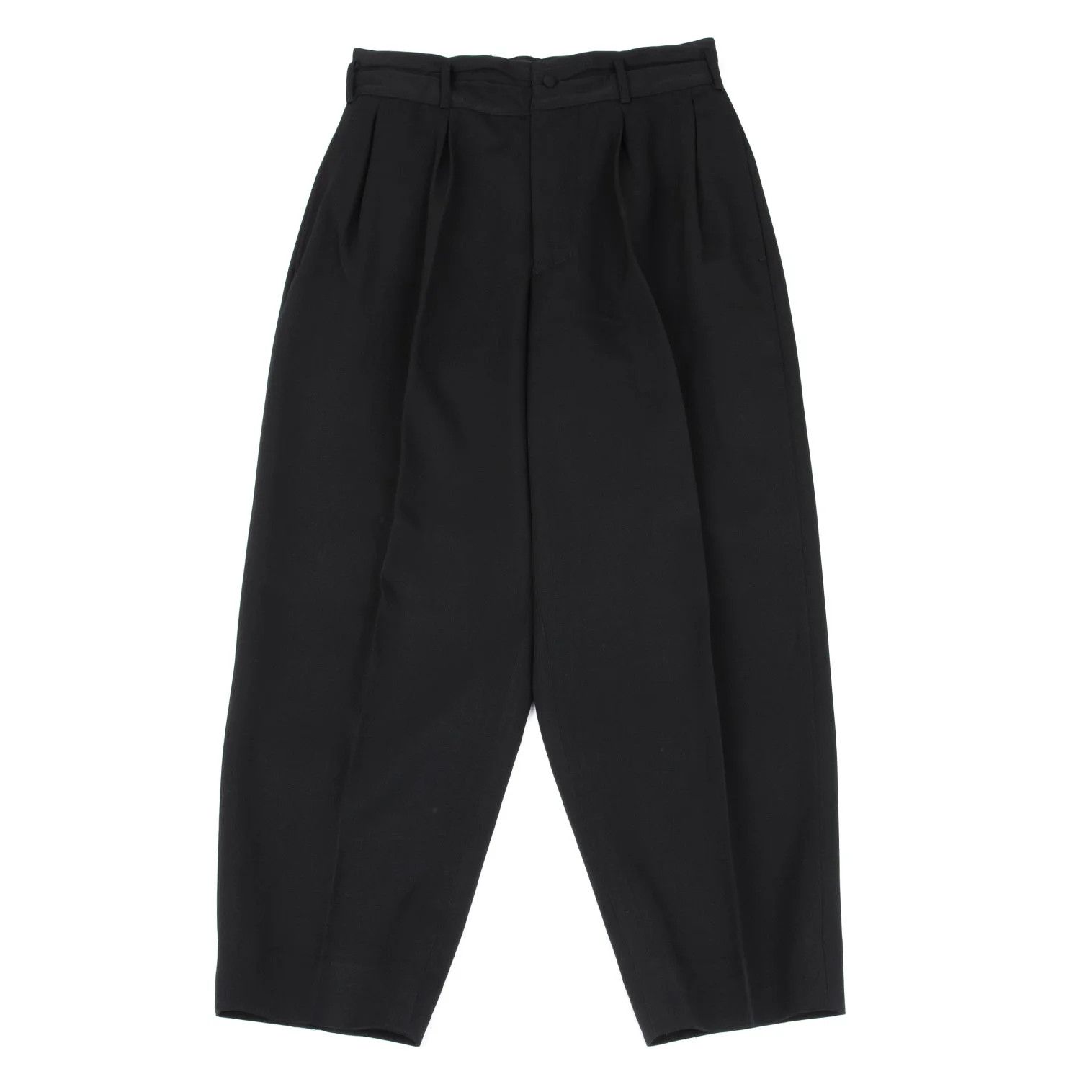 Yohji Yamamoto Yohji Yamamoto Tuck Waist Wool Pants Size US 38 / EU 54 - 1 Thumbnail