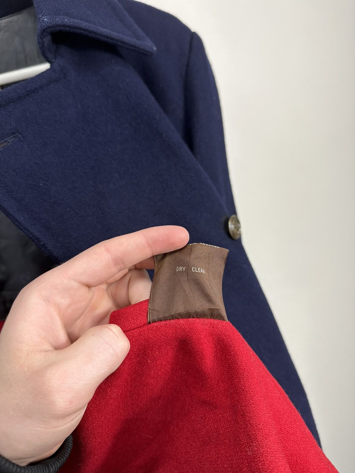 Christian Dior Monsieur Vintage 90s Christian Dior Double Breasted Luxury Wool Coat Size 40R - 24 Thumbnail