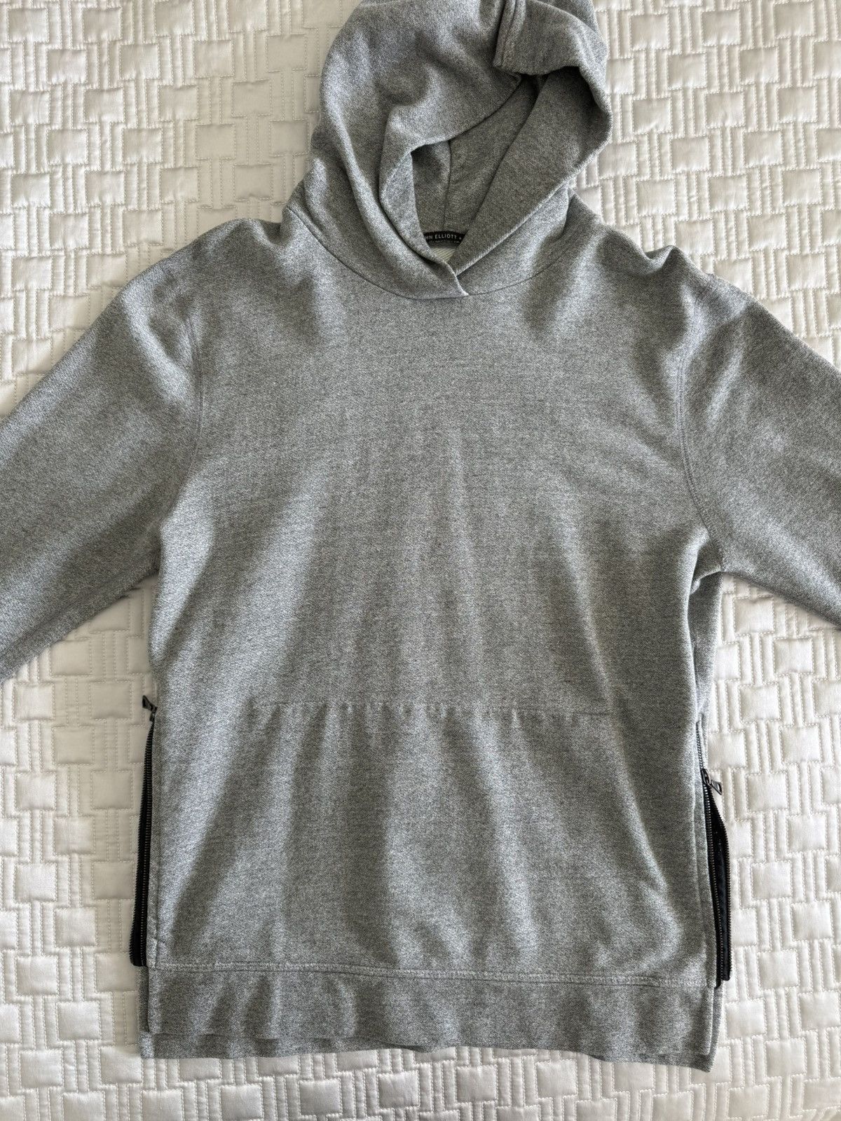 John Elliott John Elliot Side Zipped Hoodie Gray Size 4 Size US L / EU 52-54 / 3 - 1 Thumbnail