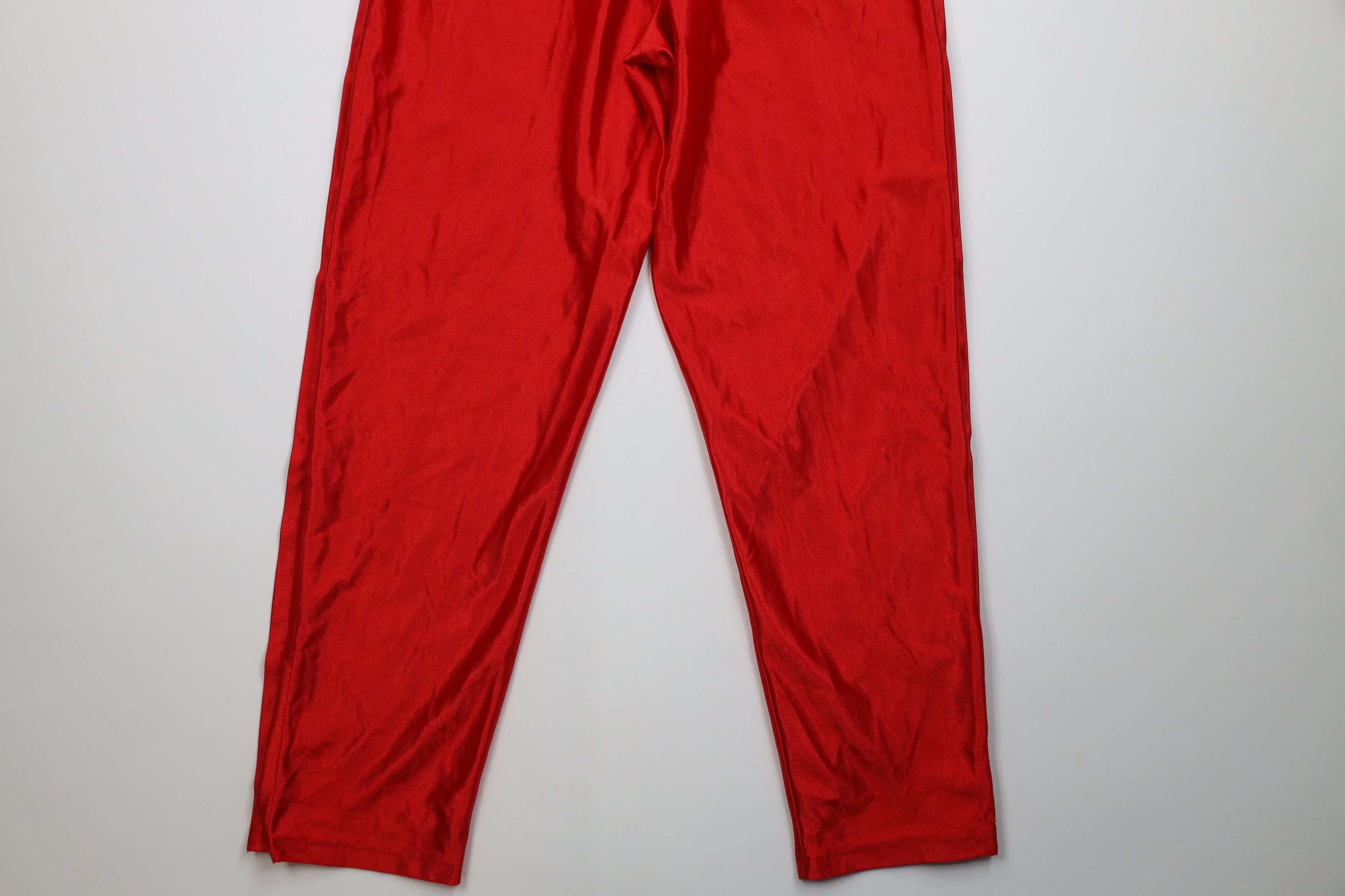Vintage Vintage 90s Streetwear Tearaway Sweatpants Pants Red Size US 34 / EU 50 - 12 Thumbnail